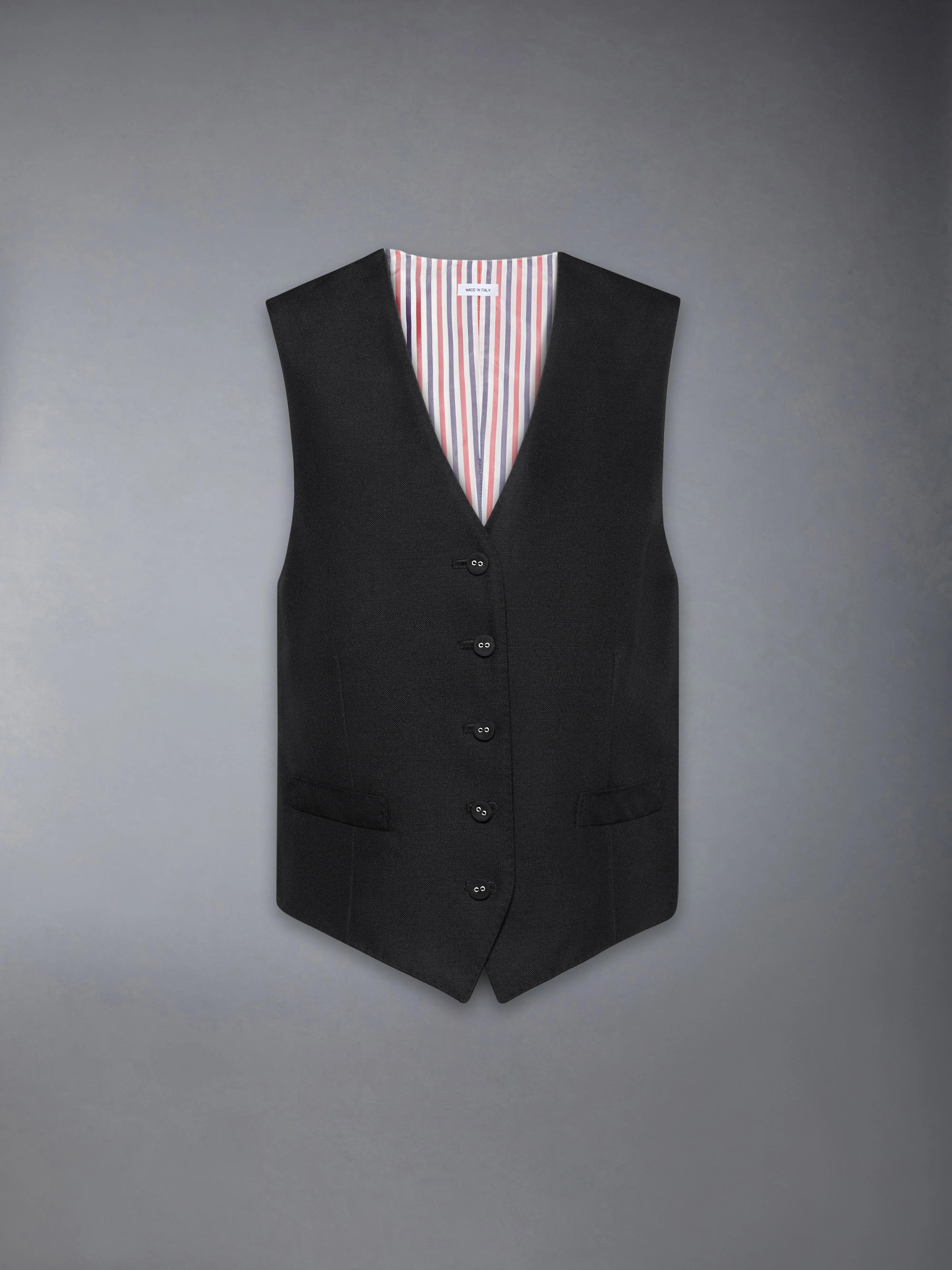 3-PLY WOOL MOHAIR VEST - Image 6