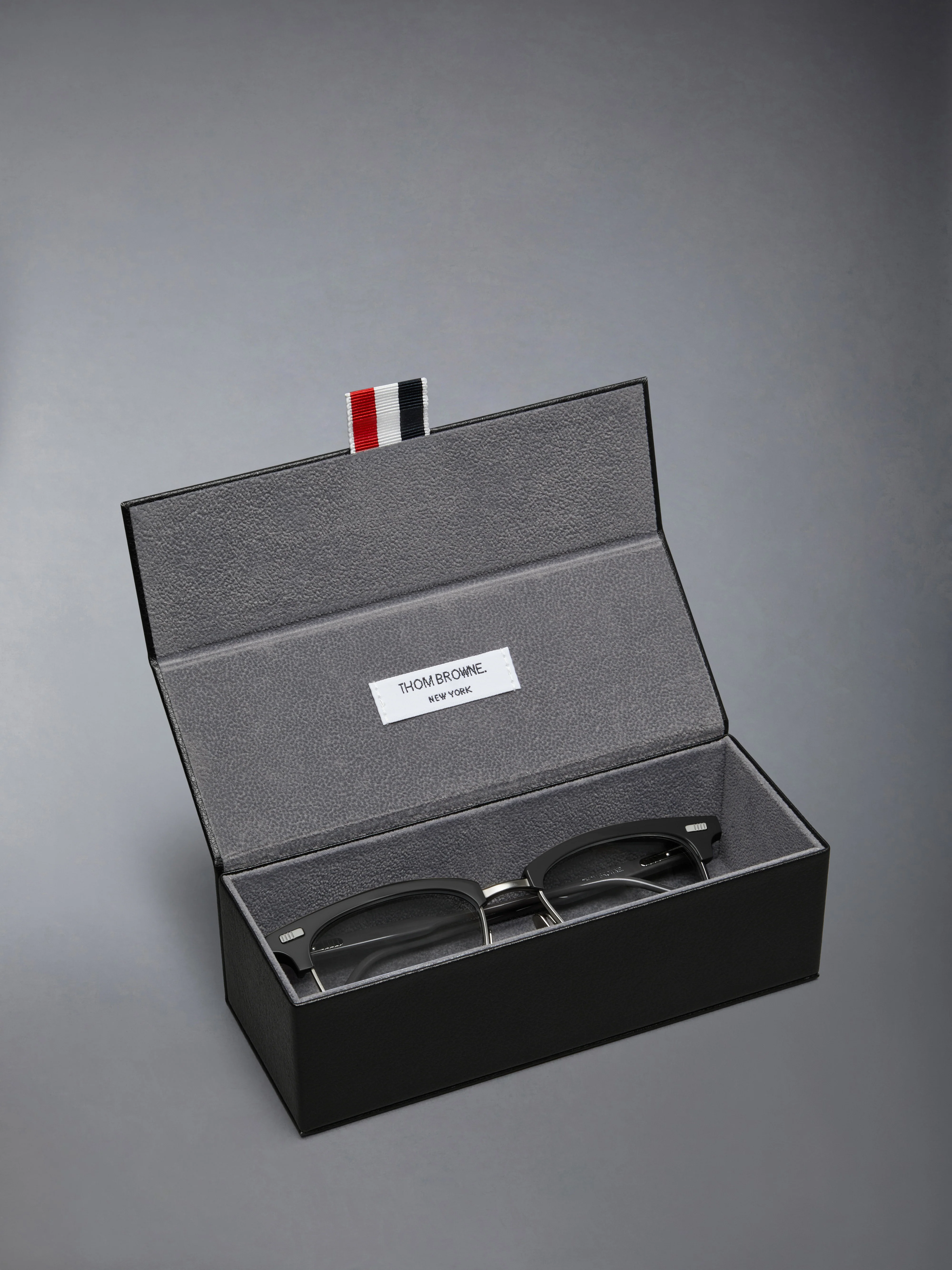 ACETATE AND TITANIUM RECTANGULAR EYEGLASSES - Image 4