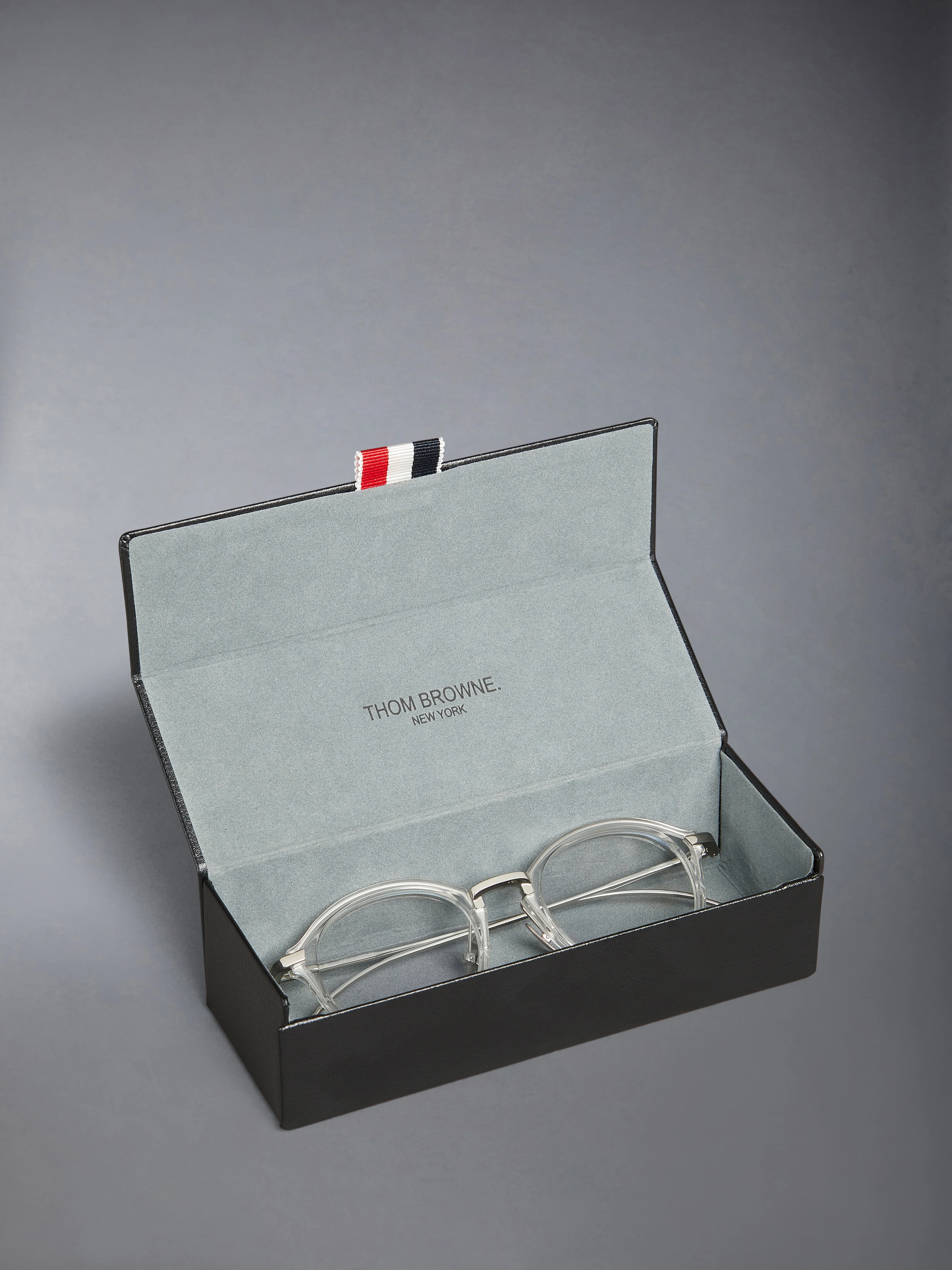 ACETATE AND TITANIUM ROUND EYEGLASSES - Image 8