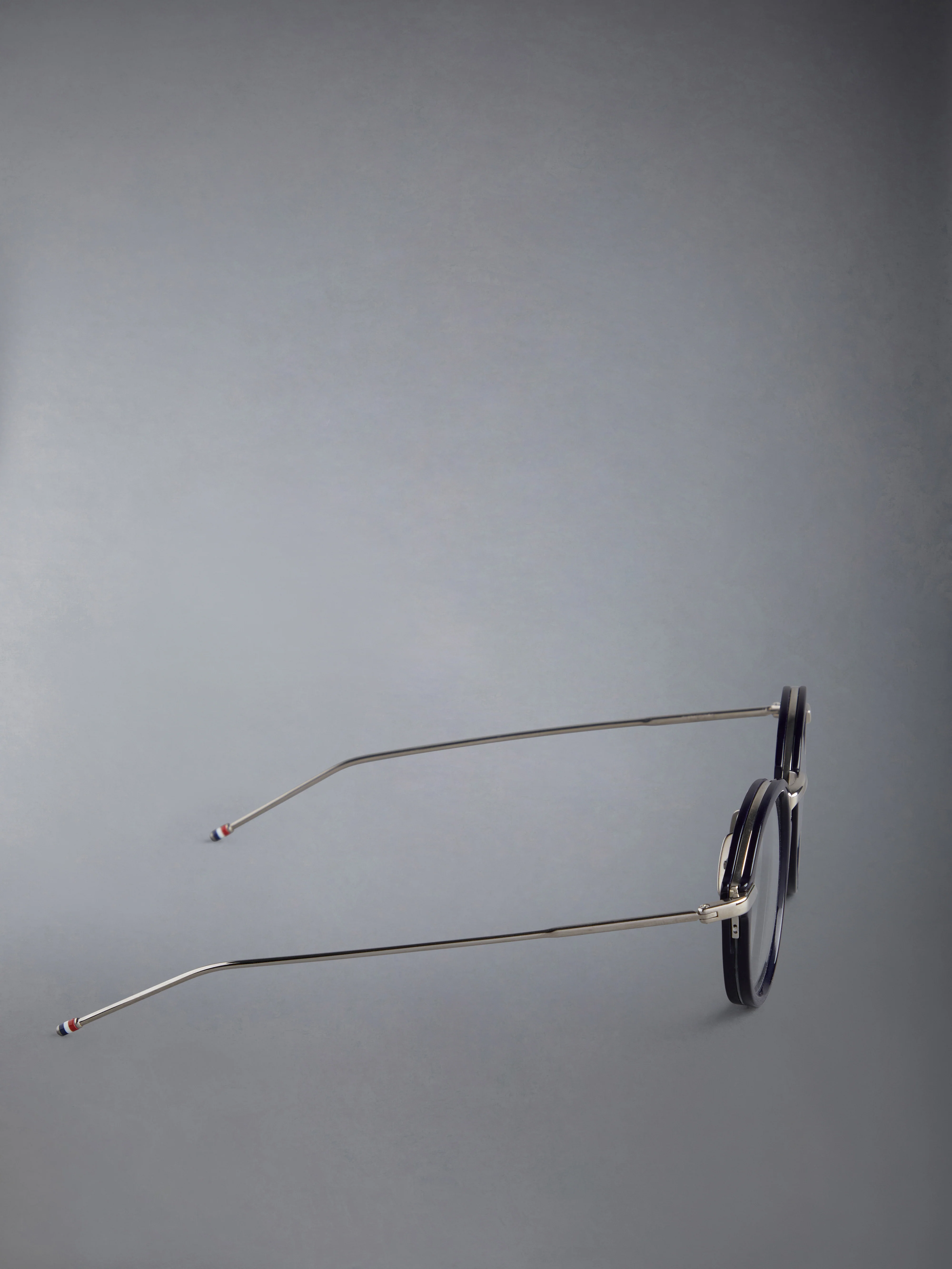 ACETATE AND TITANIUM ROUND EYEGLASSES - Image 4