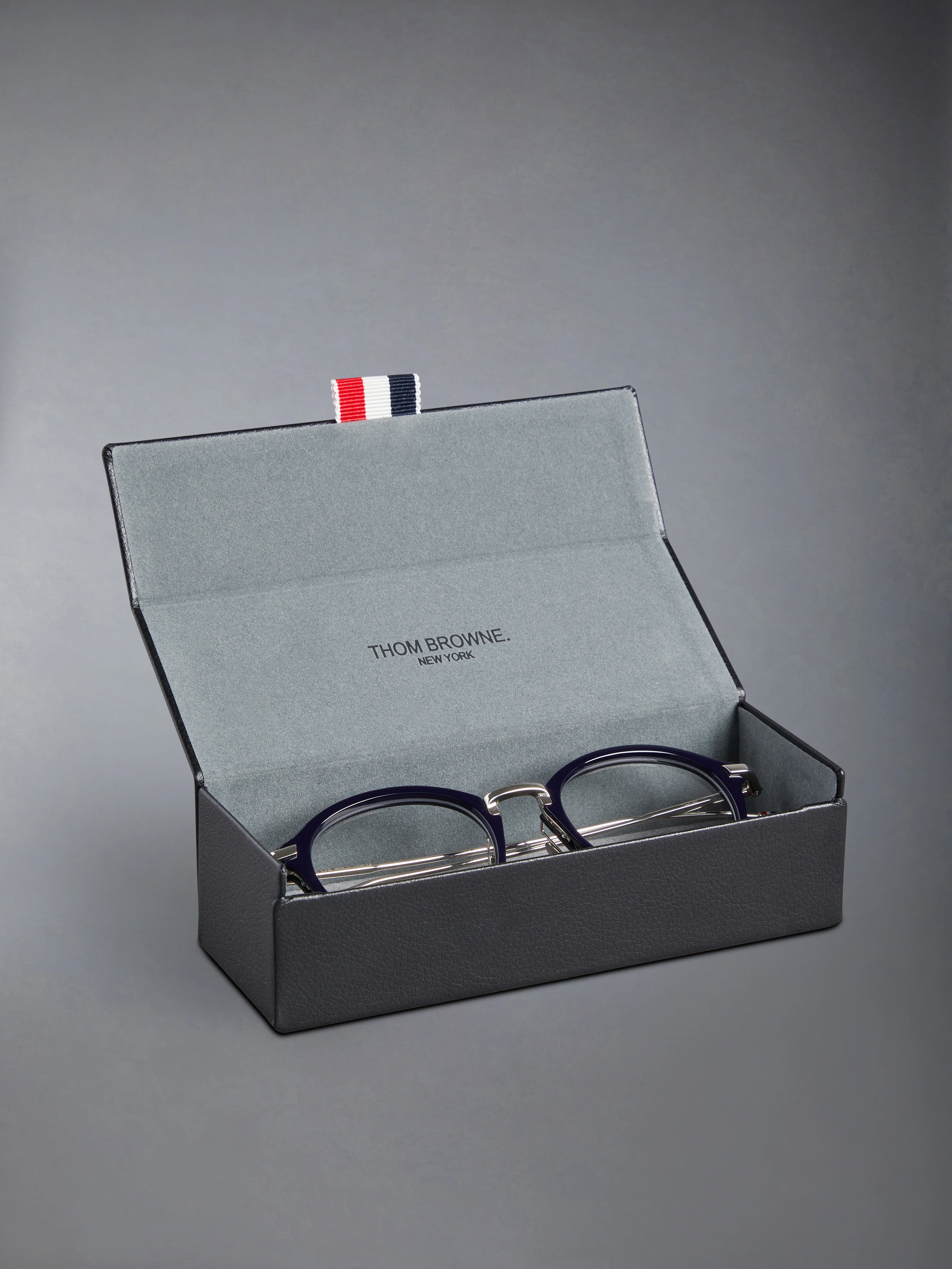 ACETATE AND TITANIUM ROUND EYEGLASSES - Image 6
