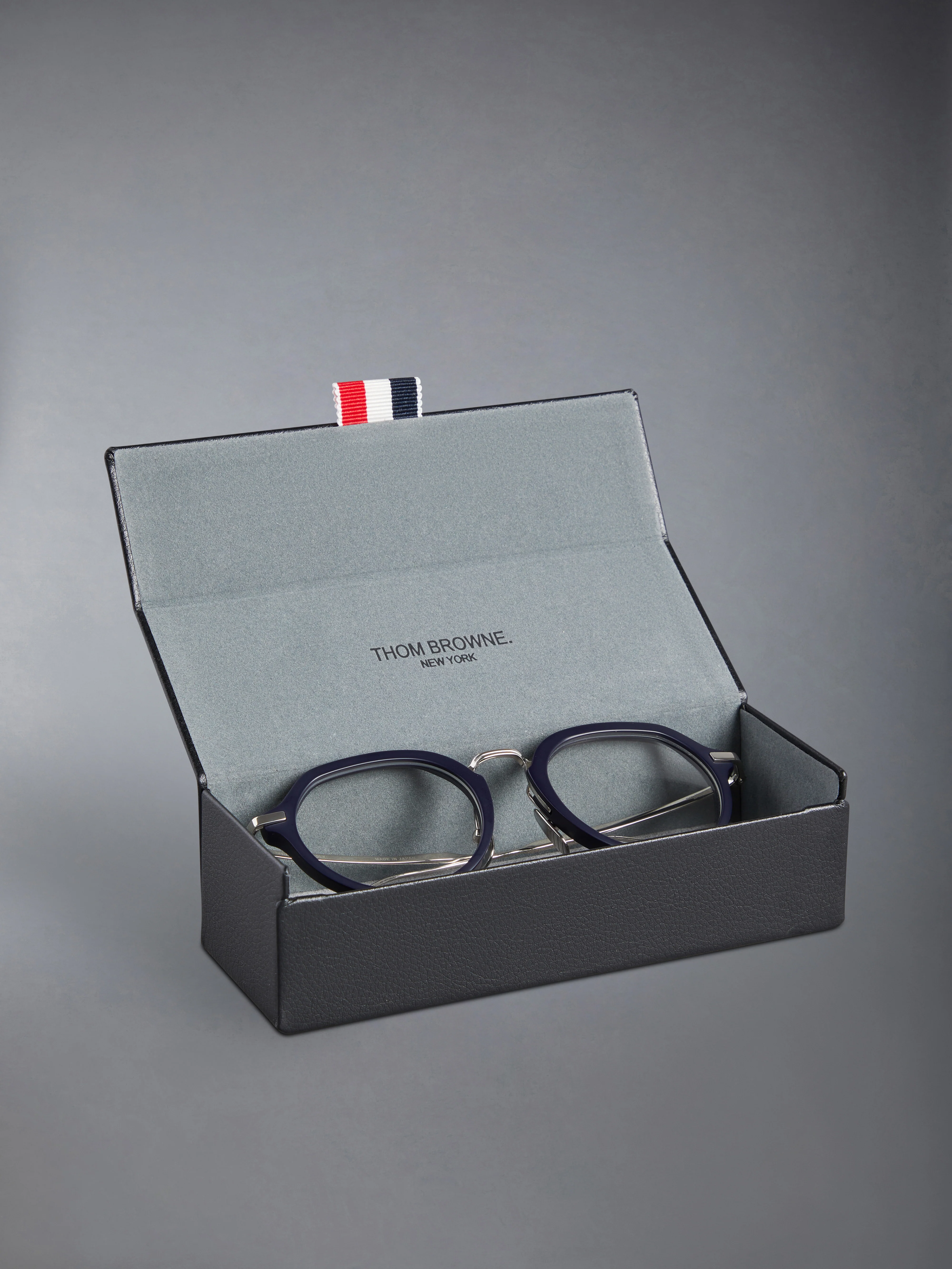 ACETATE AND TITANIUM ROUND EYEGLASSES - Image 6