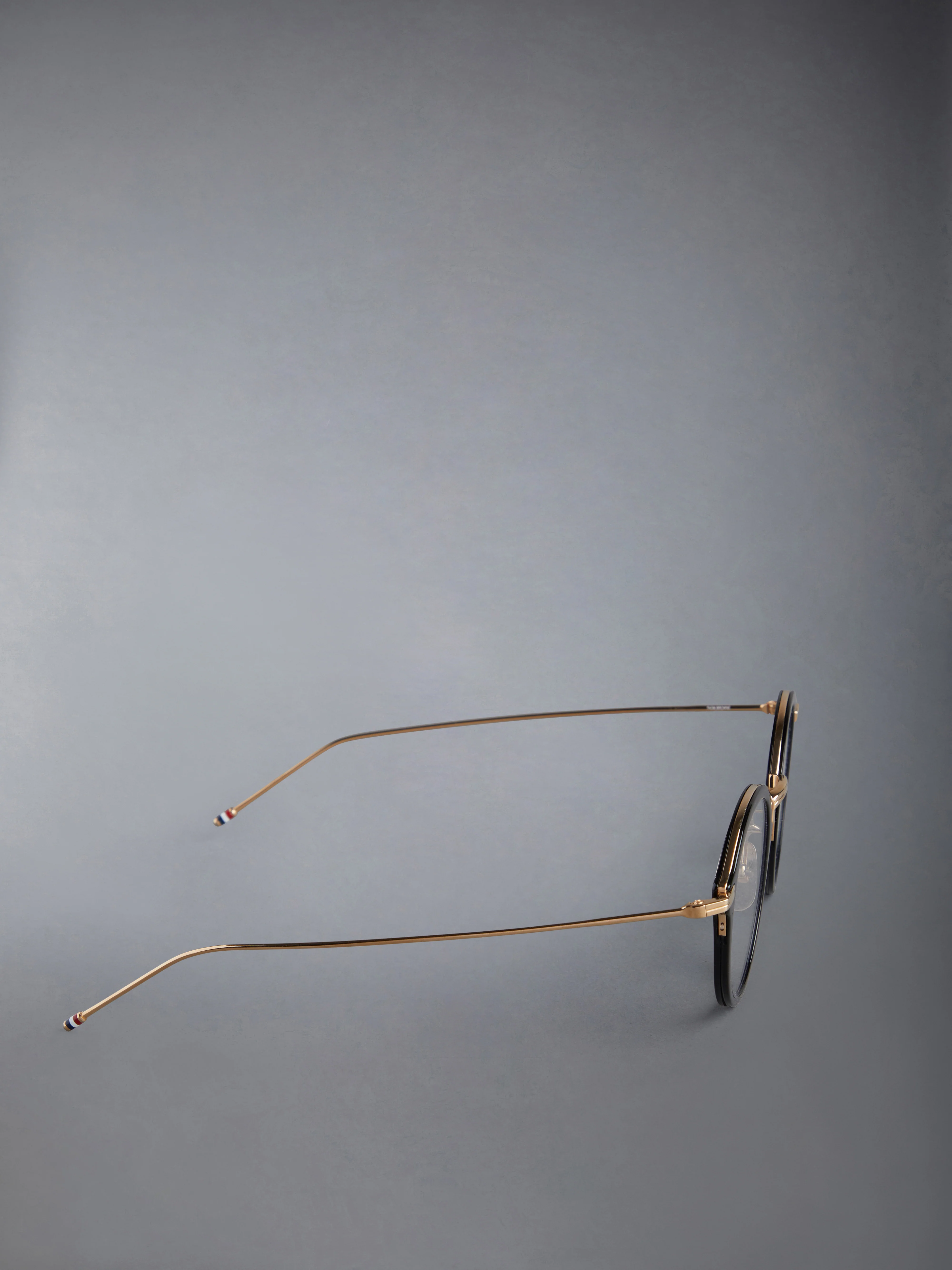 ACETATE AND TITANIUM ROUND EYEGLASSES - Image 4