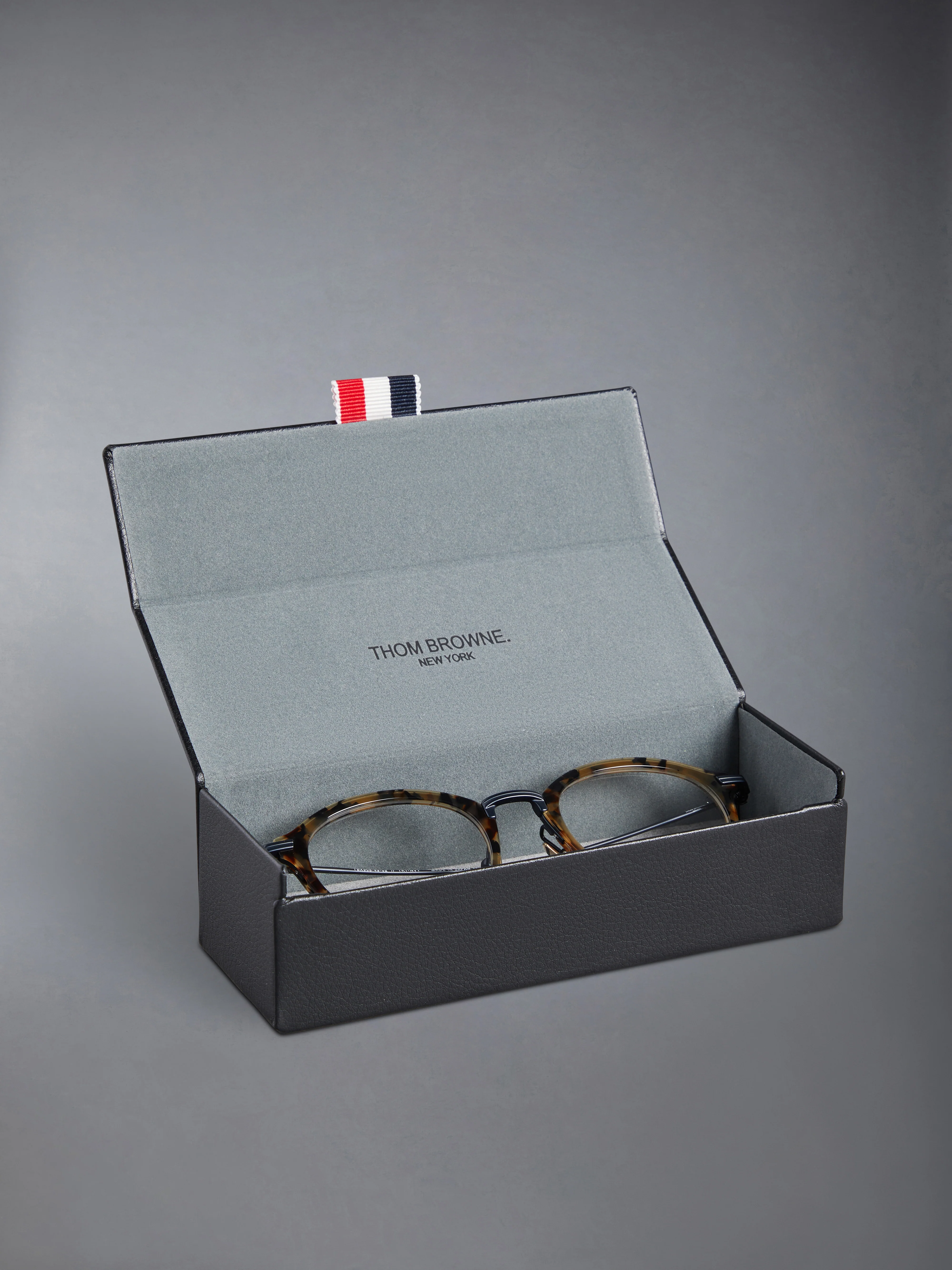ACETATE AND TITANIUM ROUND EYEGLASSES - Image 6