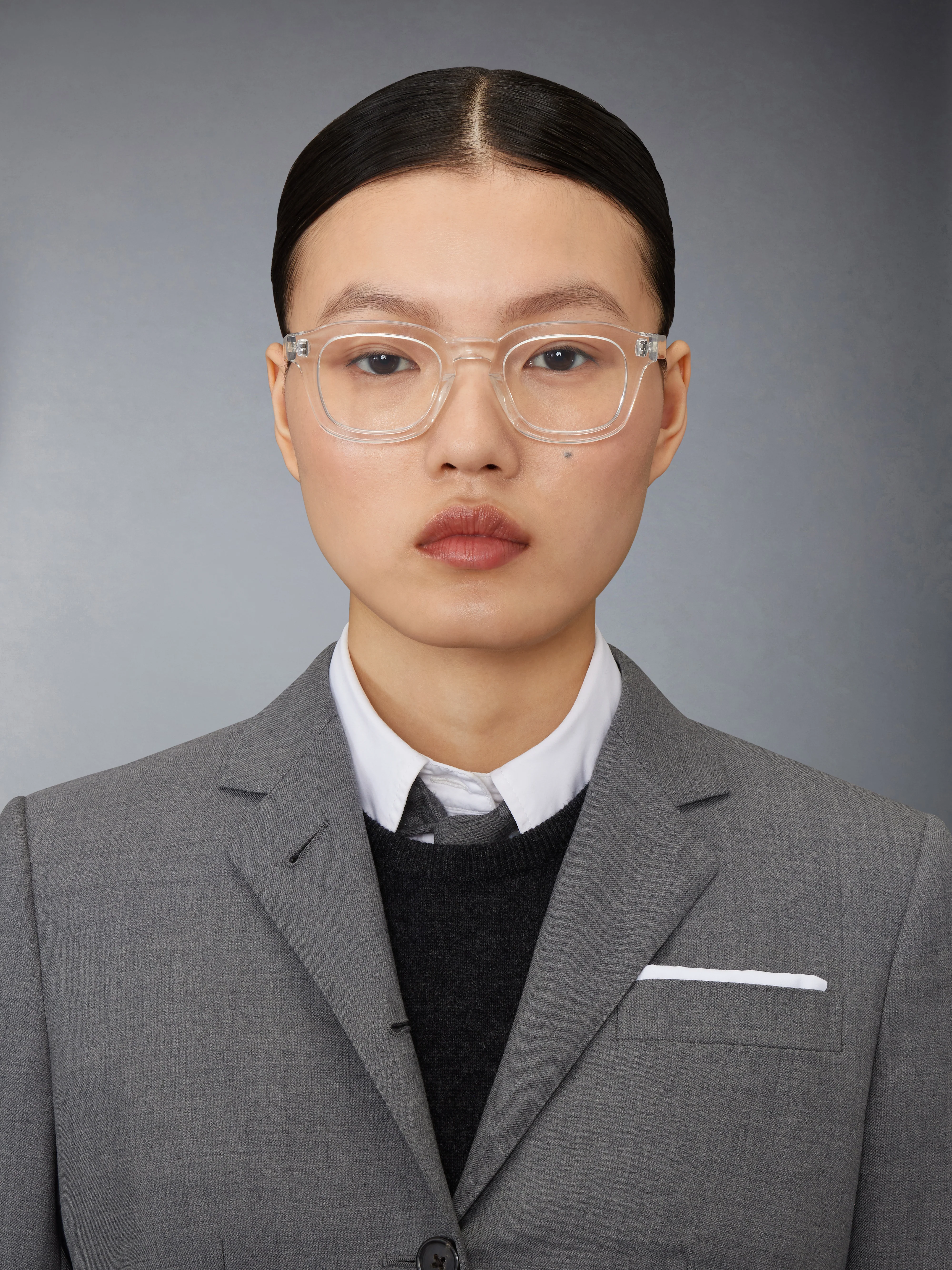 ACETATE RECTANGULAR EYEGLASSES - Image 2