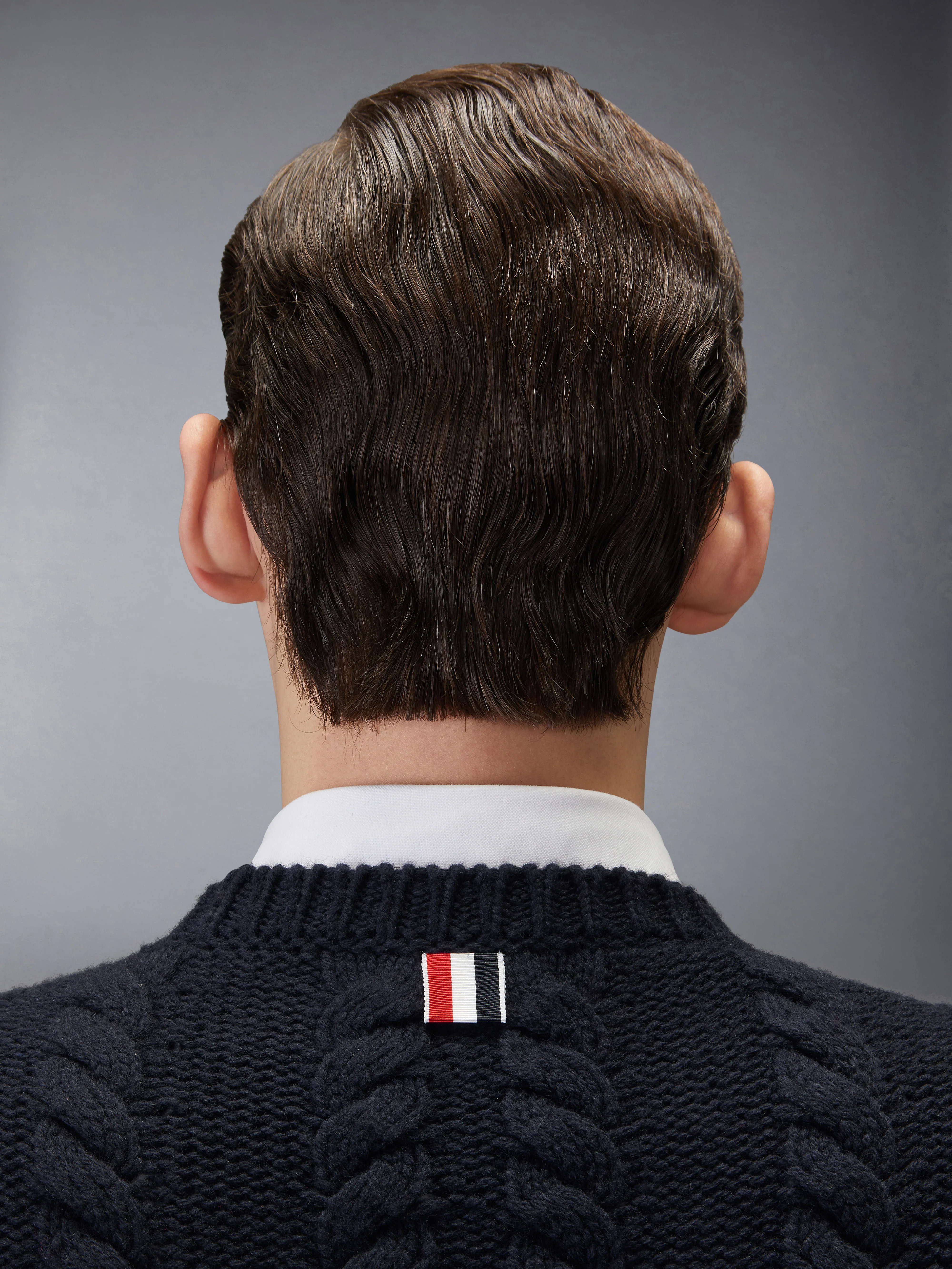 ARAN CABLE STITCH MERINO WOOL PULLOVER - Image 5