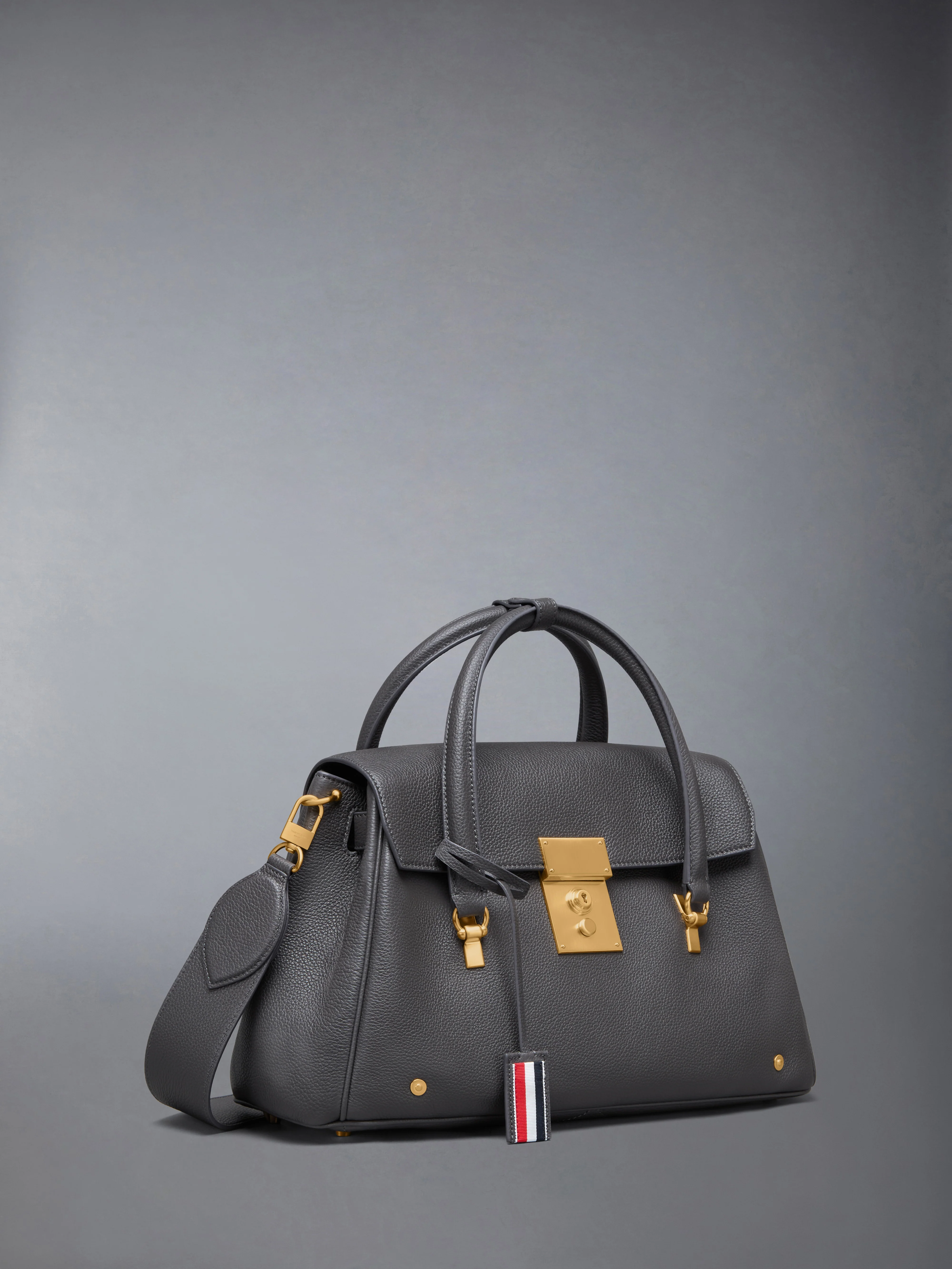 BOLTON BAG IN SOFT PEBBLE GRAIN LEATHER - Image 2