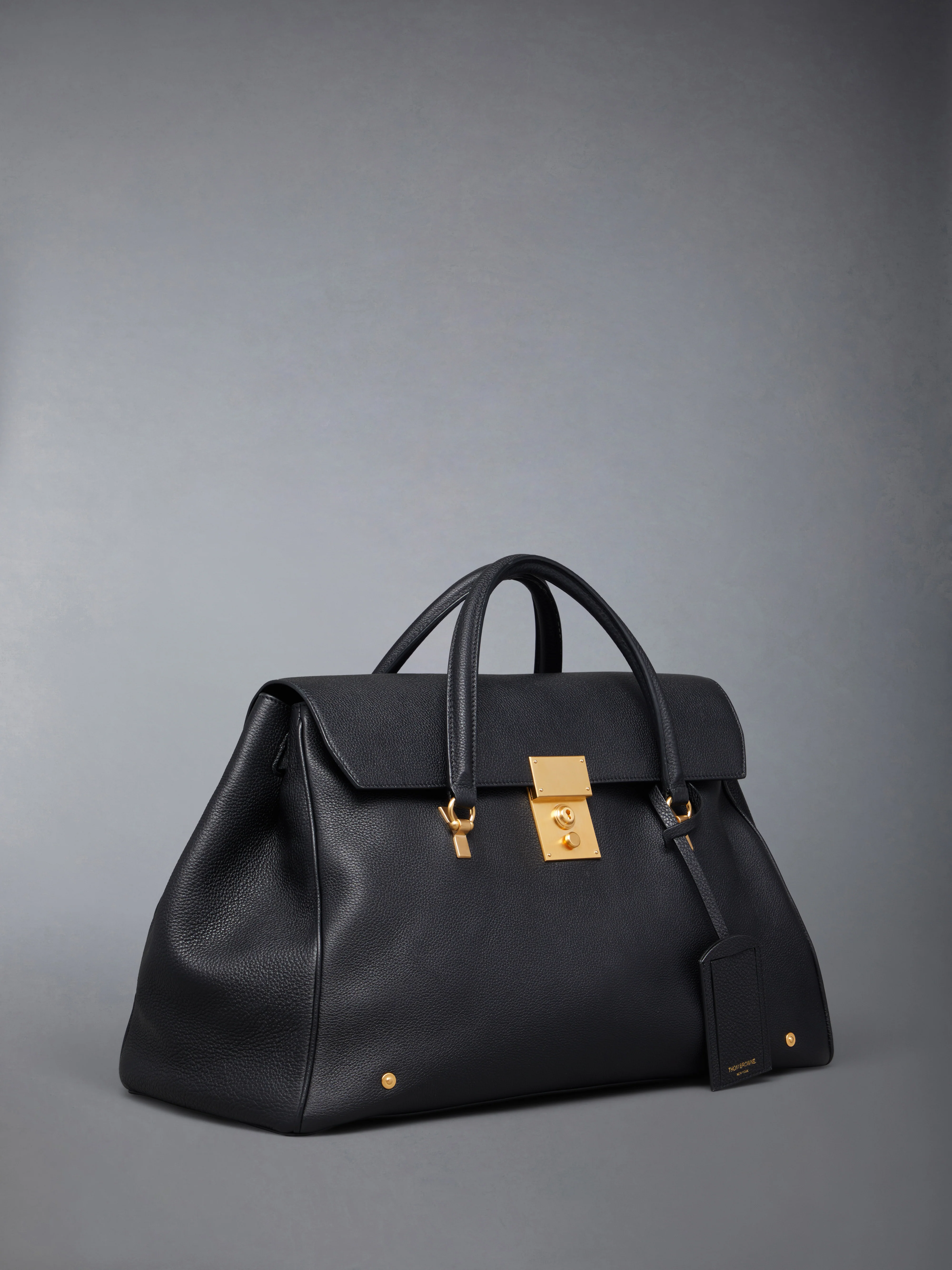 BOLTON WEEKENDER BAG IN SOFT PEBBLE GRAIN LEATHER - Image 2
