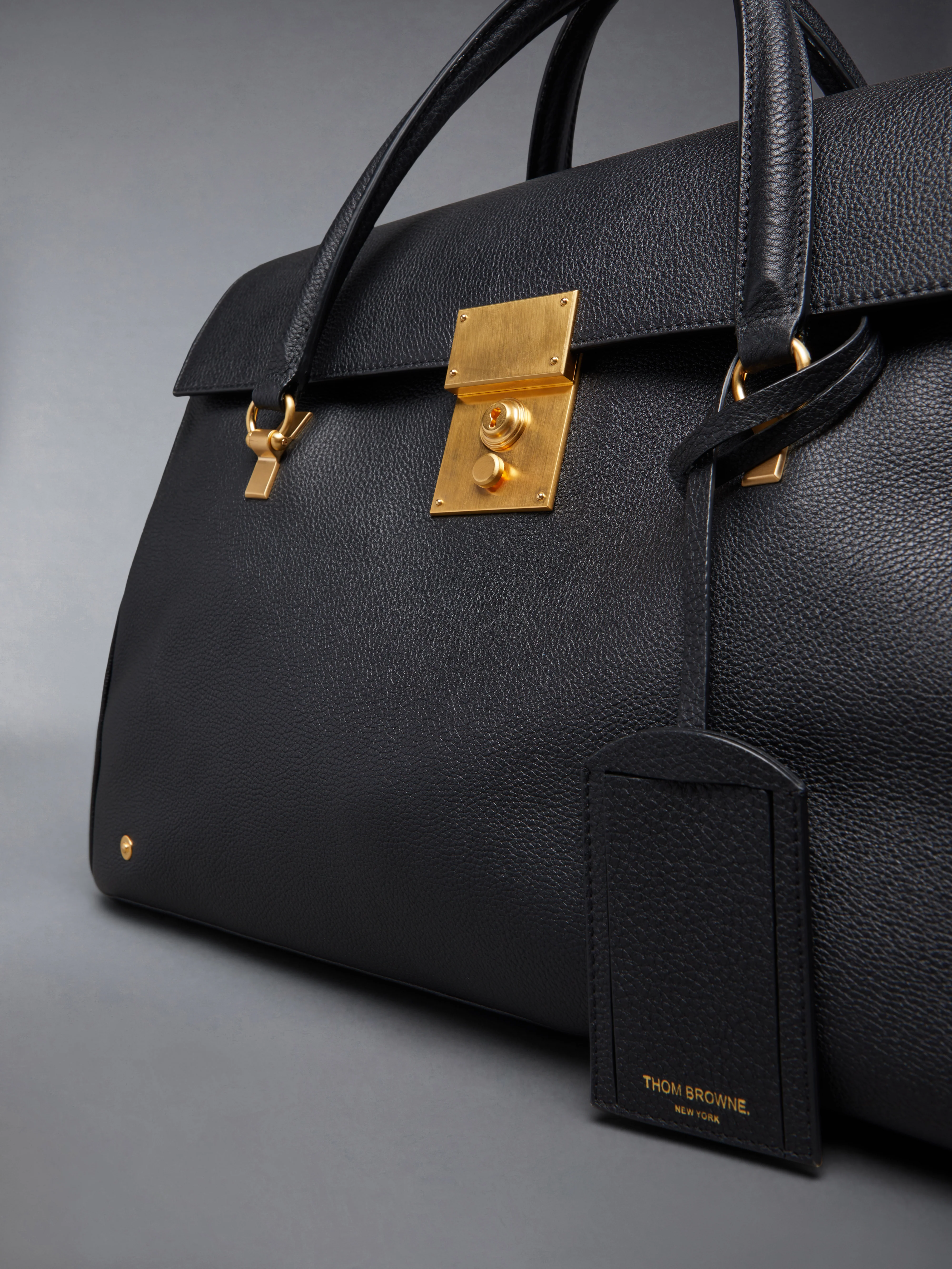 BOLTON WEEKENDER BAG IN SOFT PEBBLE GRAIN LEATHER - Image 6