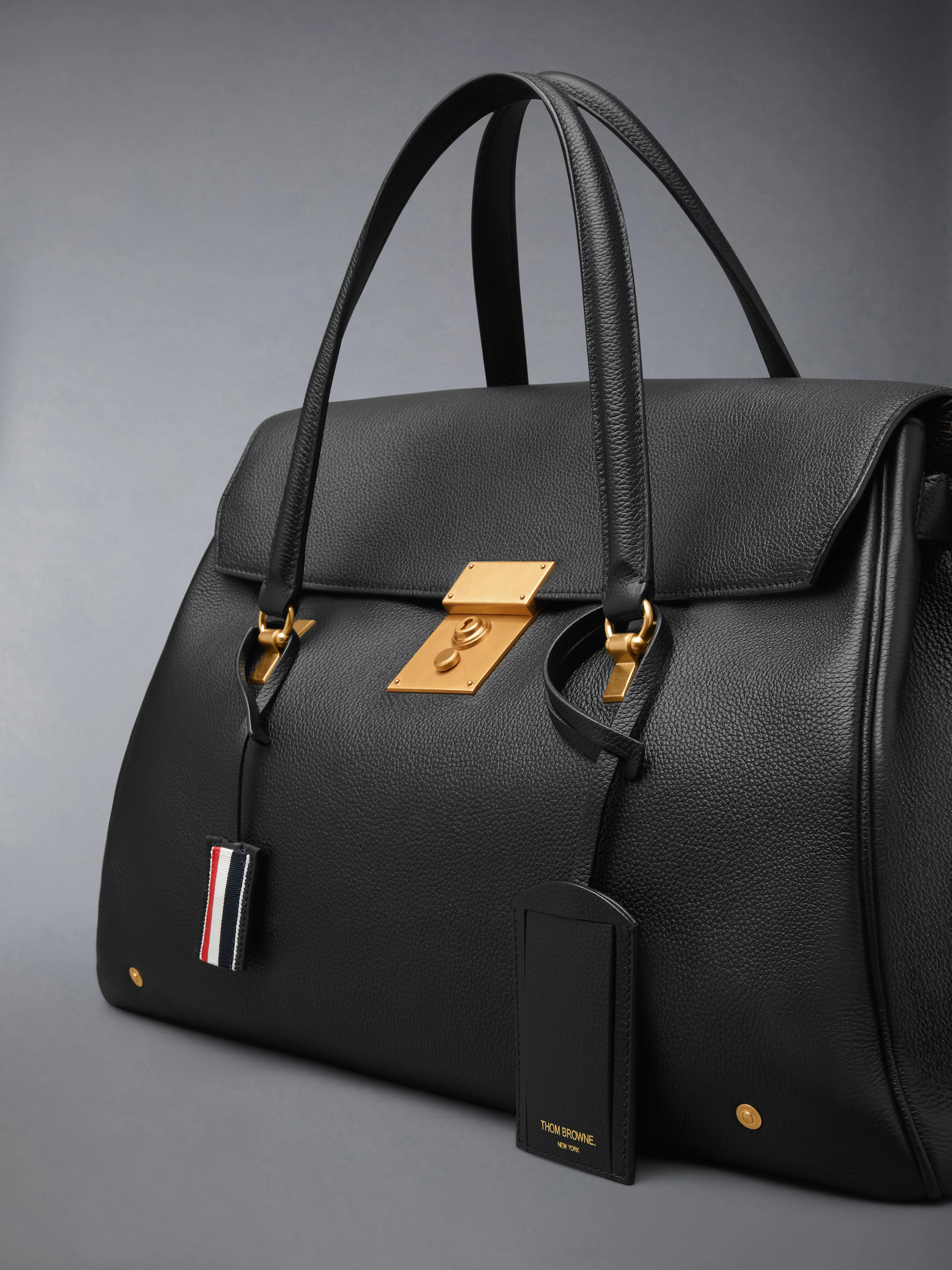 BOLTON WEEKENDER BAG IN SOFT PEBBLE GRAIN LEATHER - Image 6