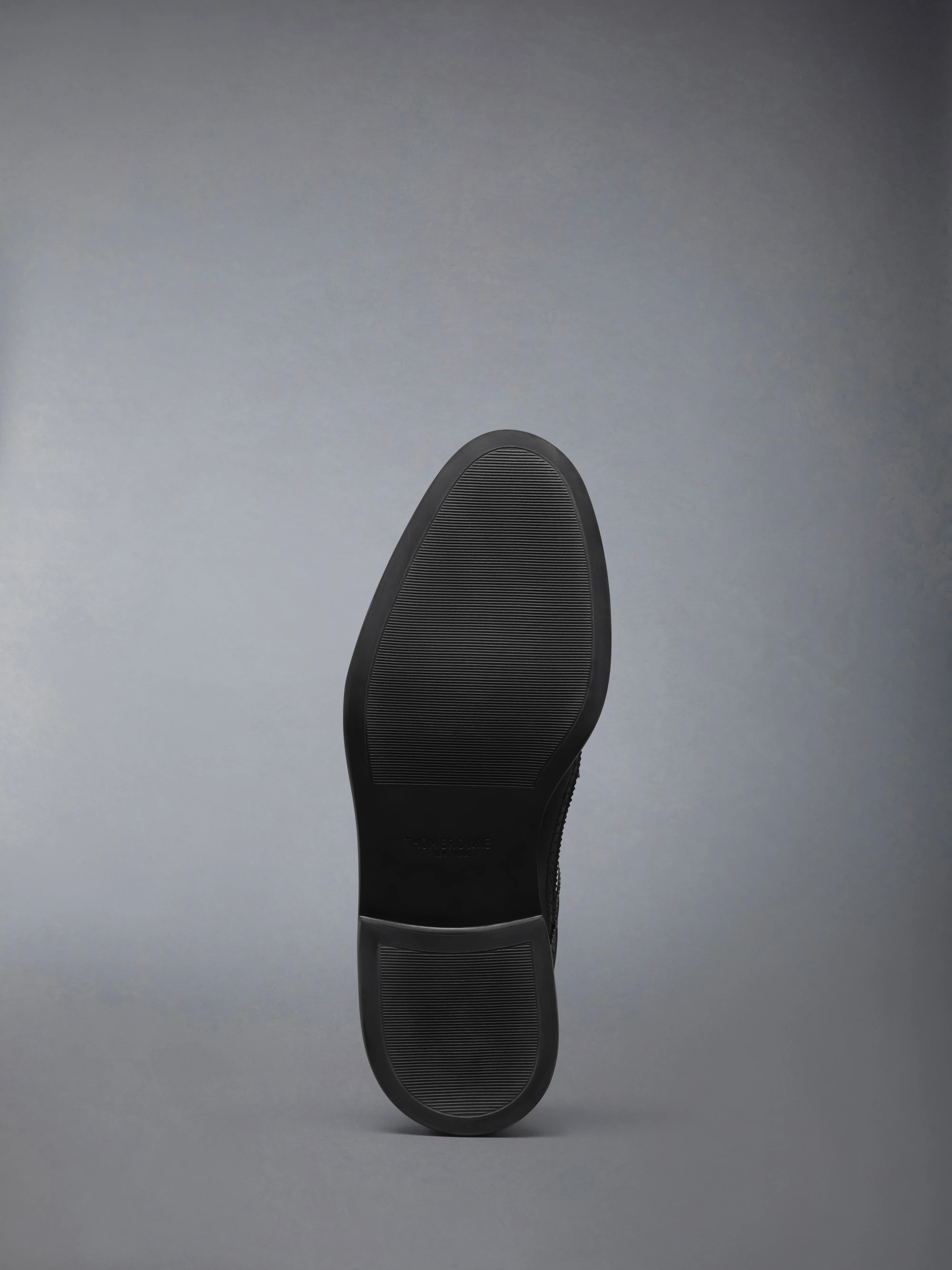 BOX CALF RUBBER SOLE LONGWING BROGUE MULE - Image 6
