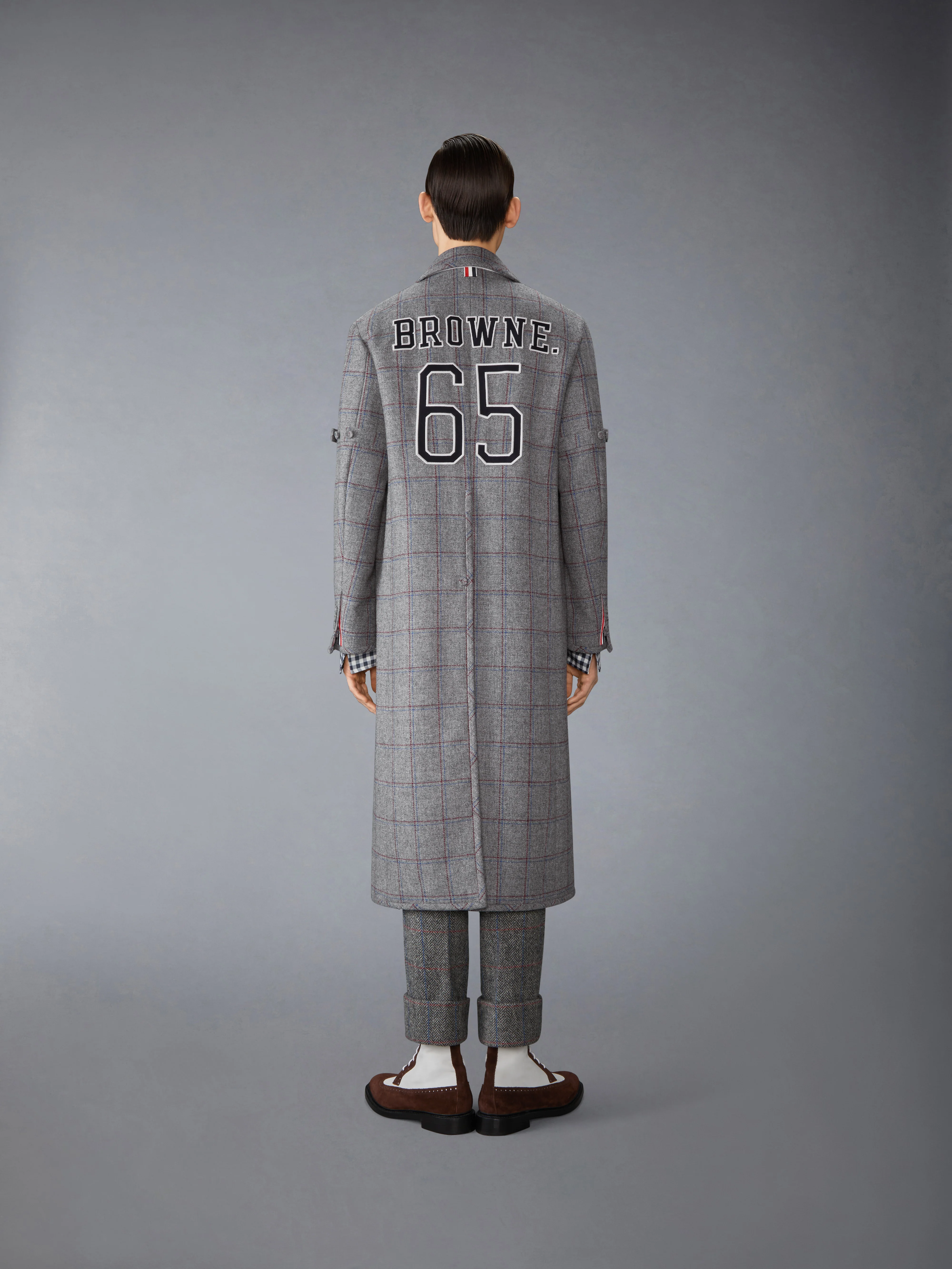 BROWNE 65 ARMBAND BAL COLLAR COAT - Image 3