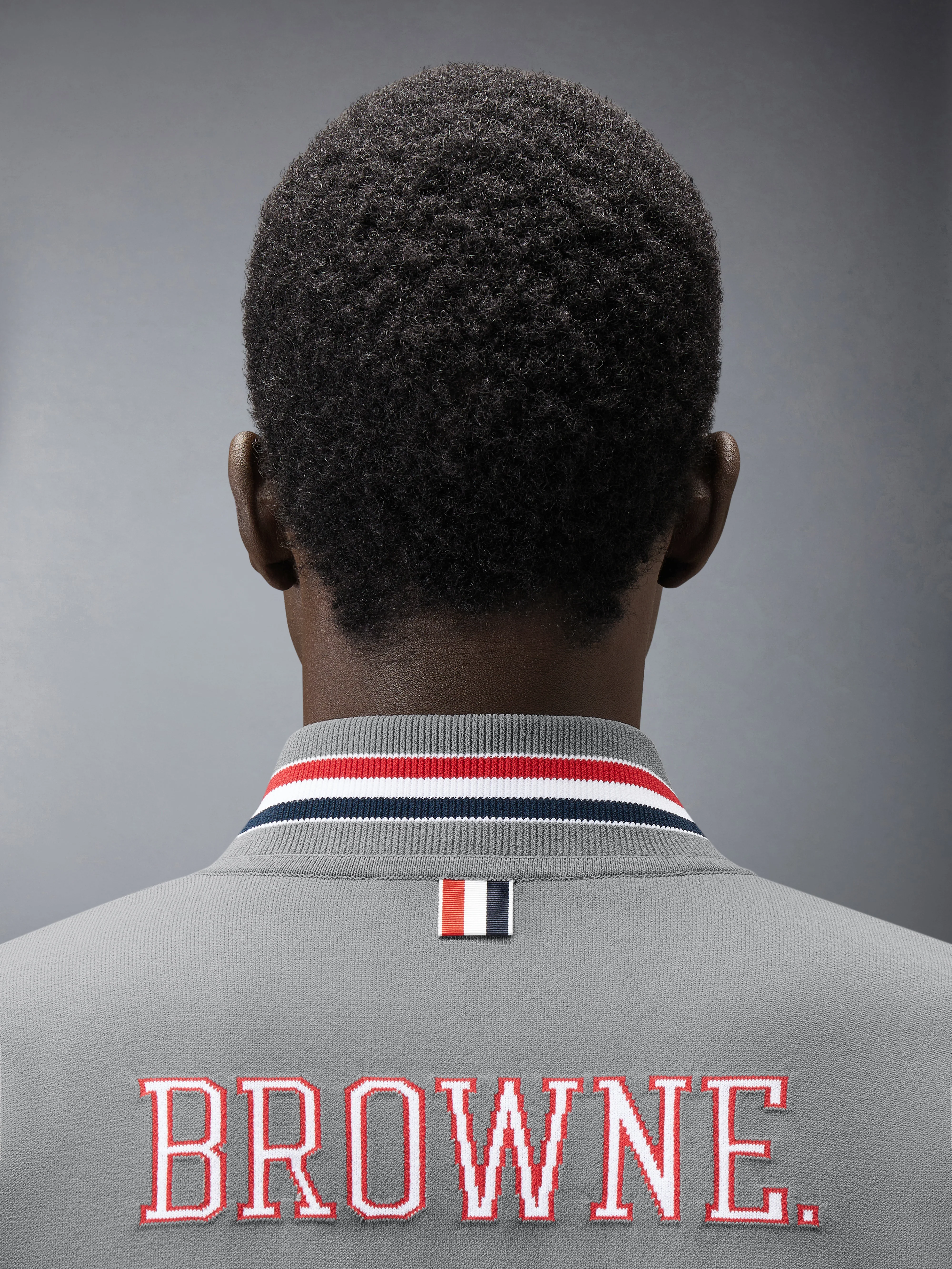 BROWNE 65 INTARSIA BOMBER JACKET - Image 5