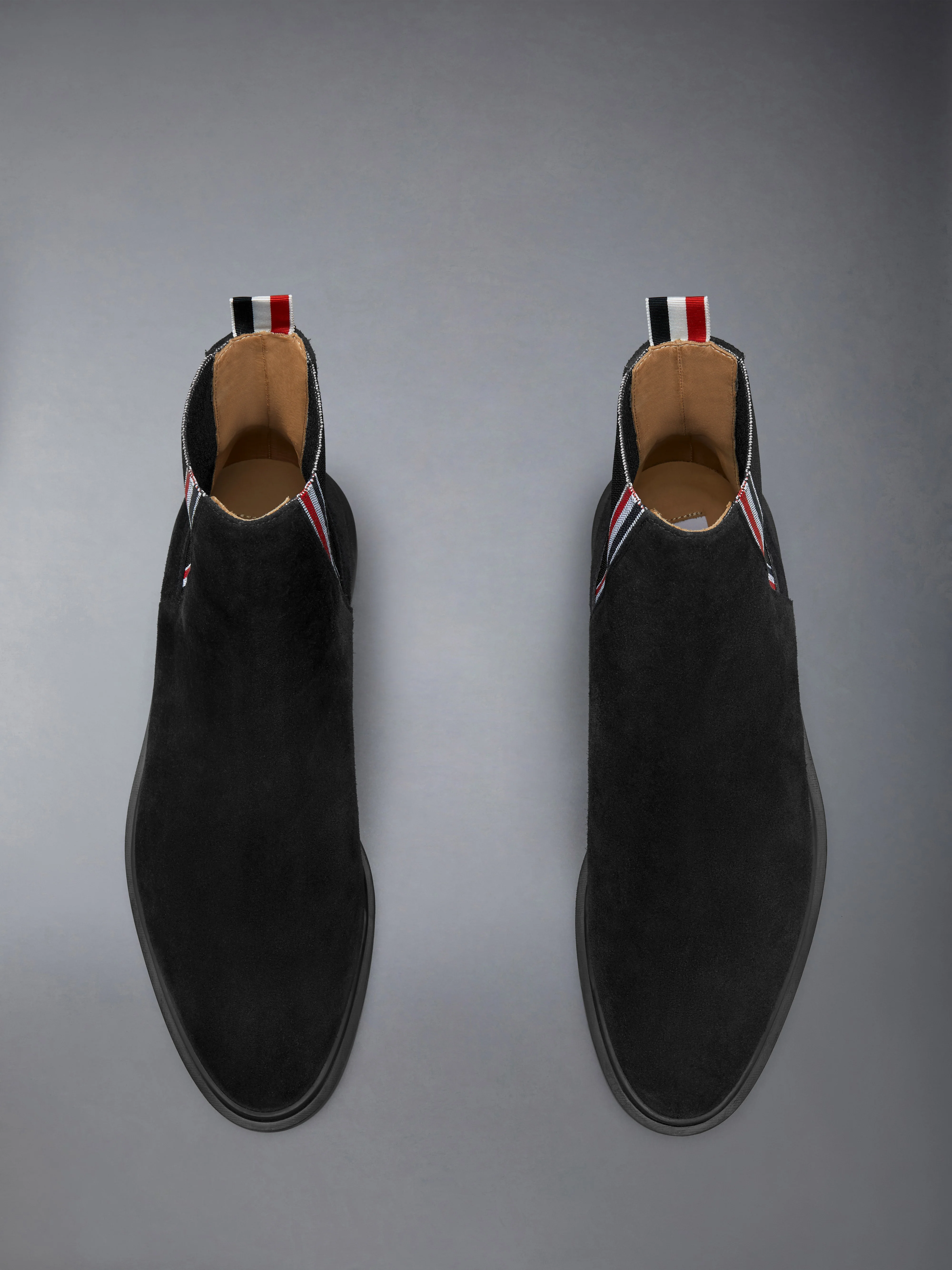 CALF SUEDE RUBBER SOLE RWB CHELSEA BOOT - Image 5