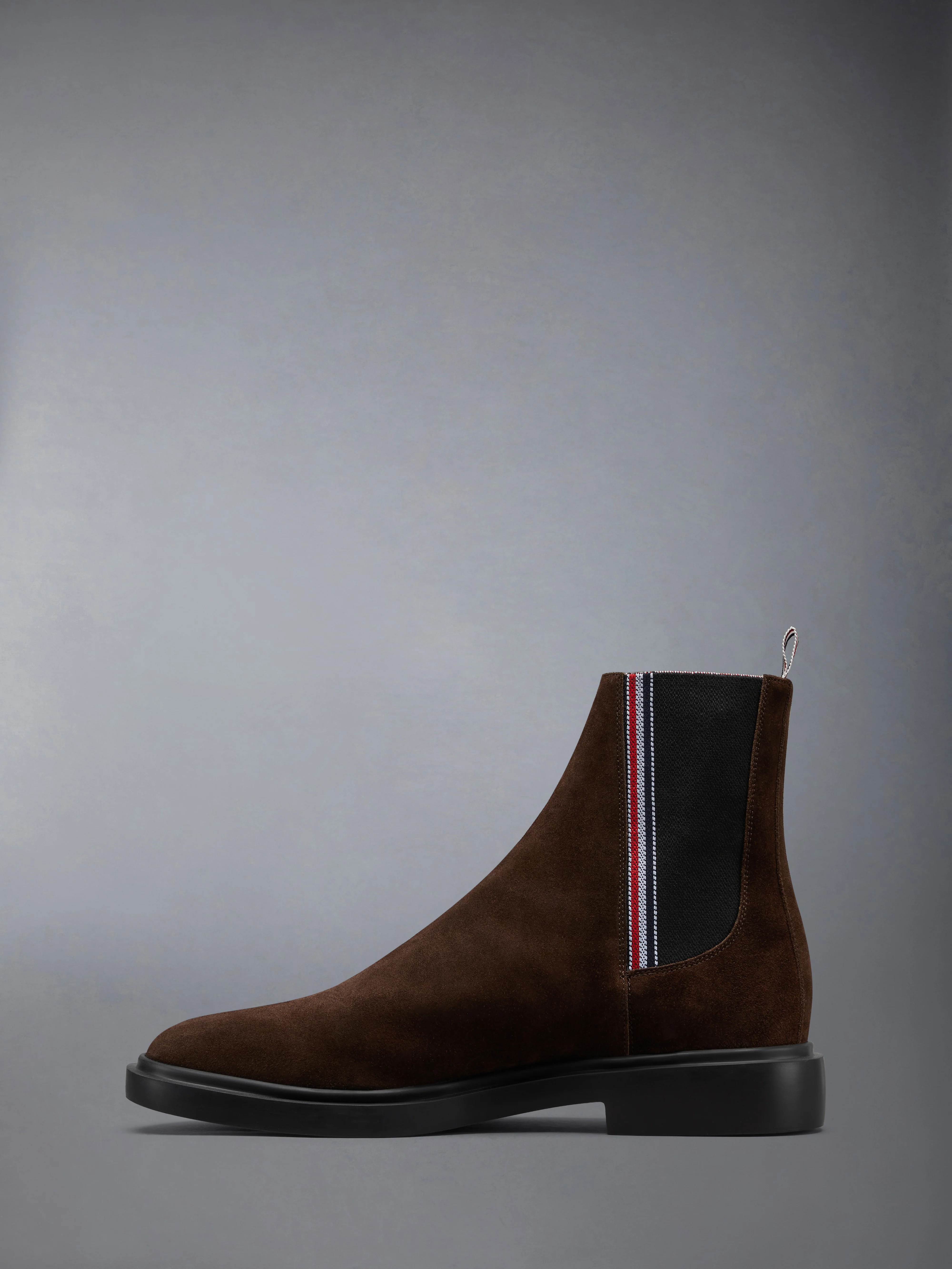 CALF SUEDE RUBBER SOLE RWB CHELSEA BOOT - Image 3
