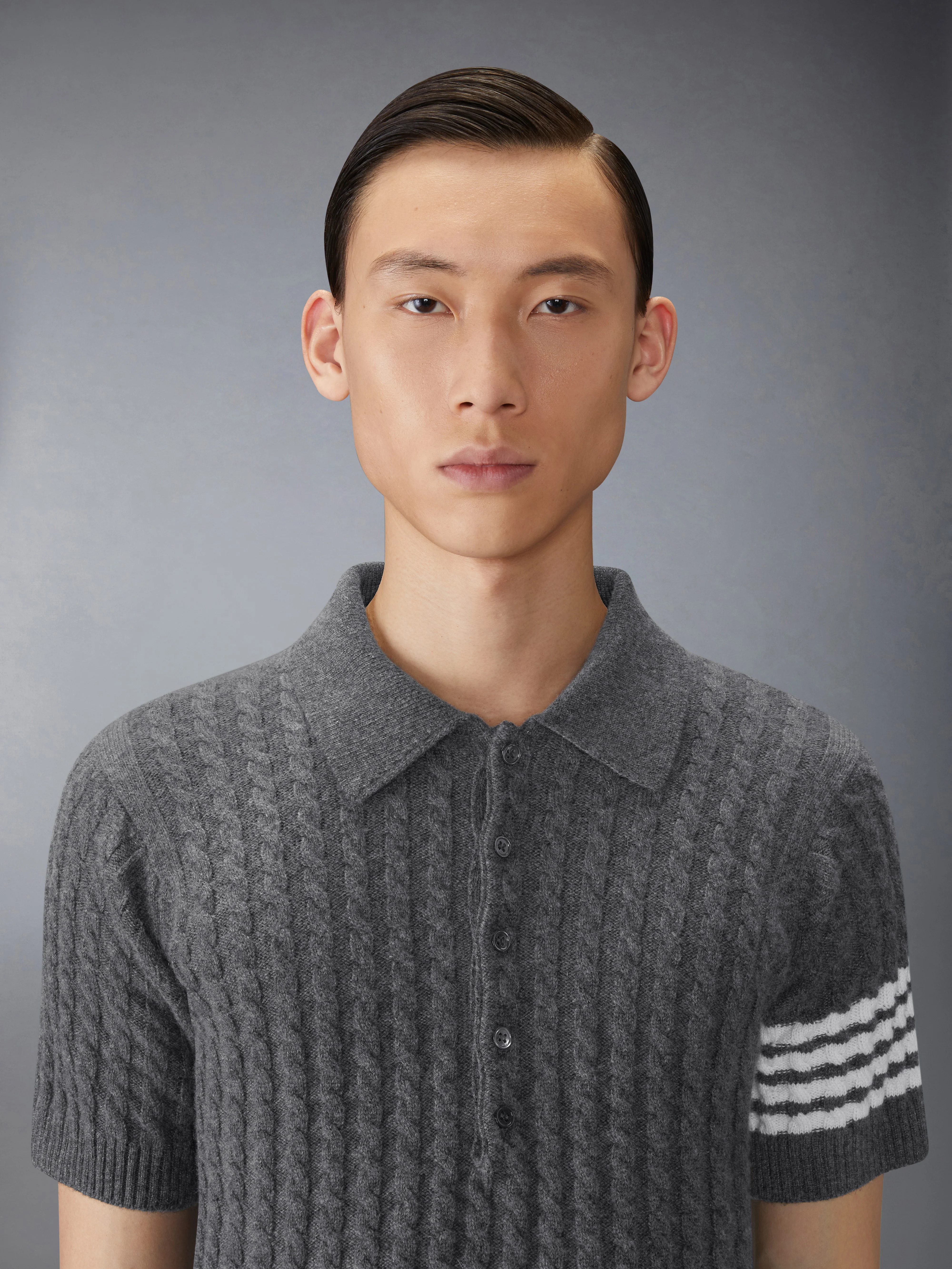 CASHMERE 4-BAR POLO - Image 5