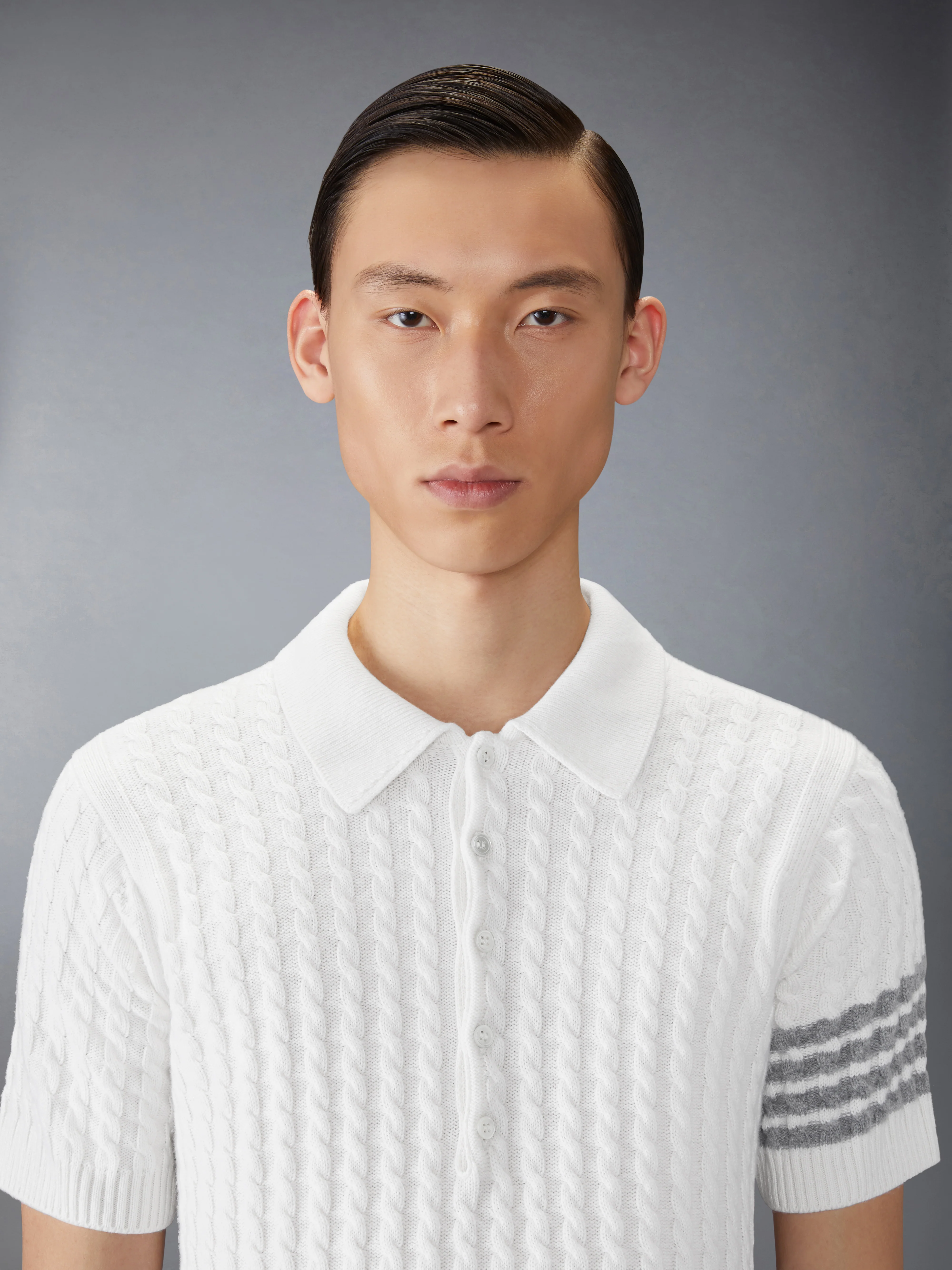 CASHMERE 4-BAR POLO - Image 5