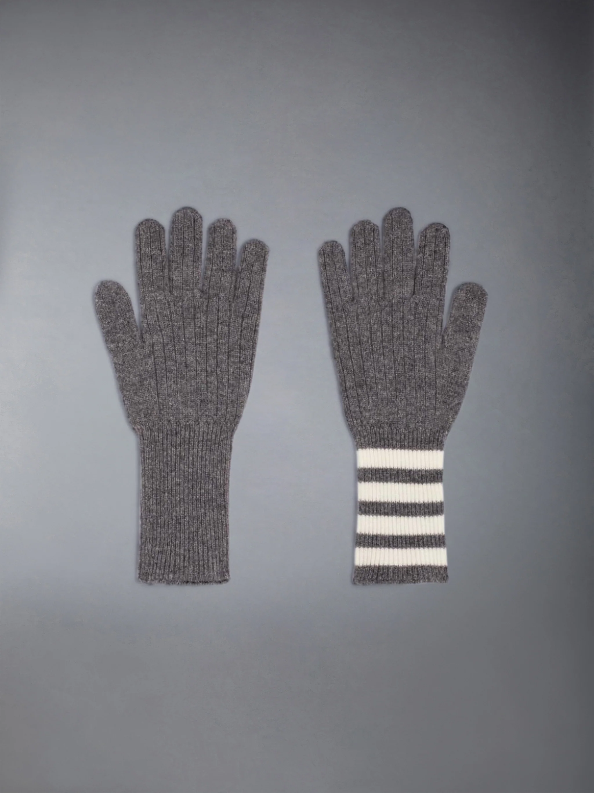CASHMERE RIB 4-BAR GLOVES - Image 3