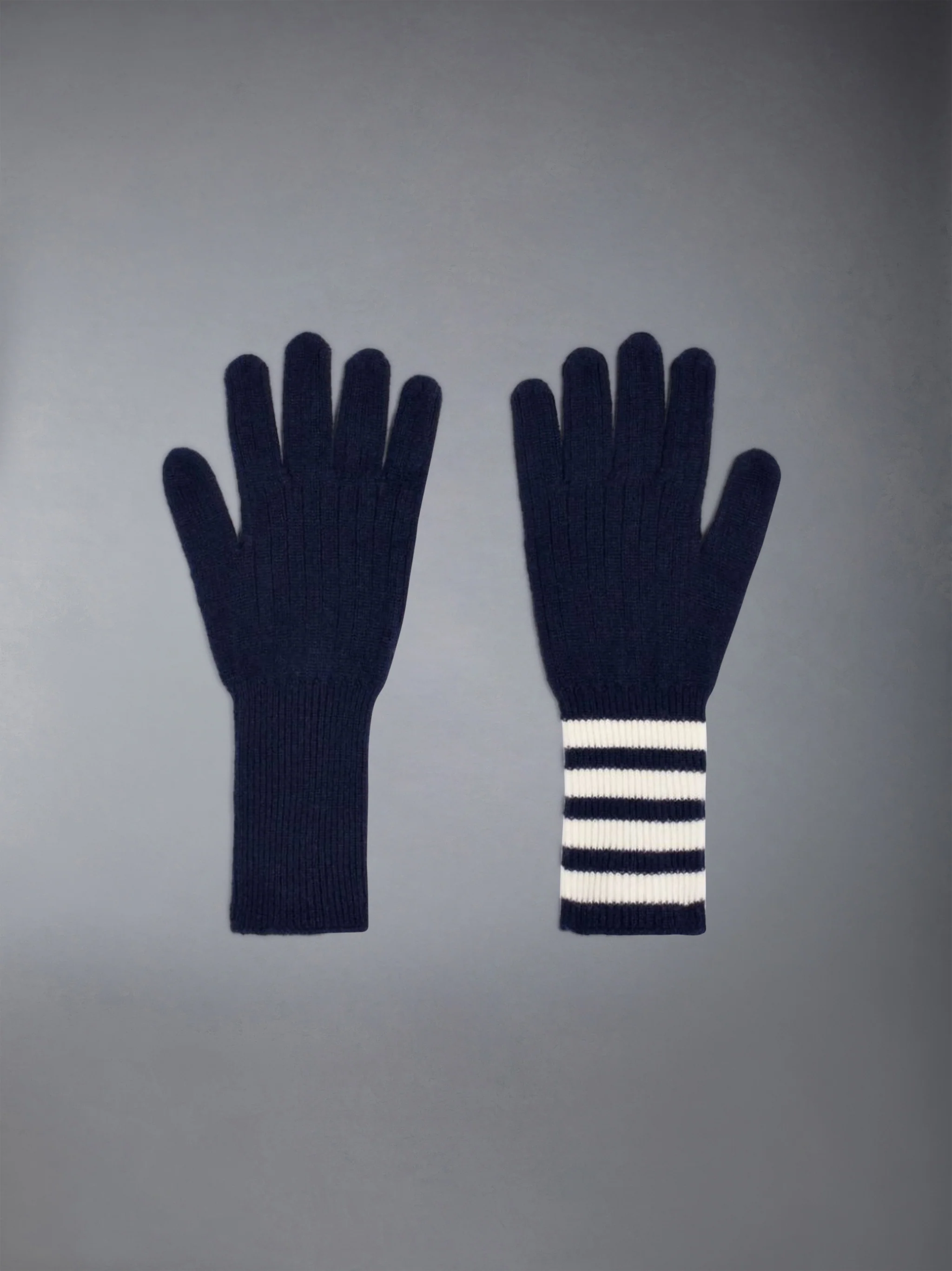 CASHMERE RIB 4-BAR GLOVES - Image 3