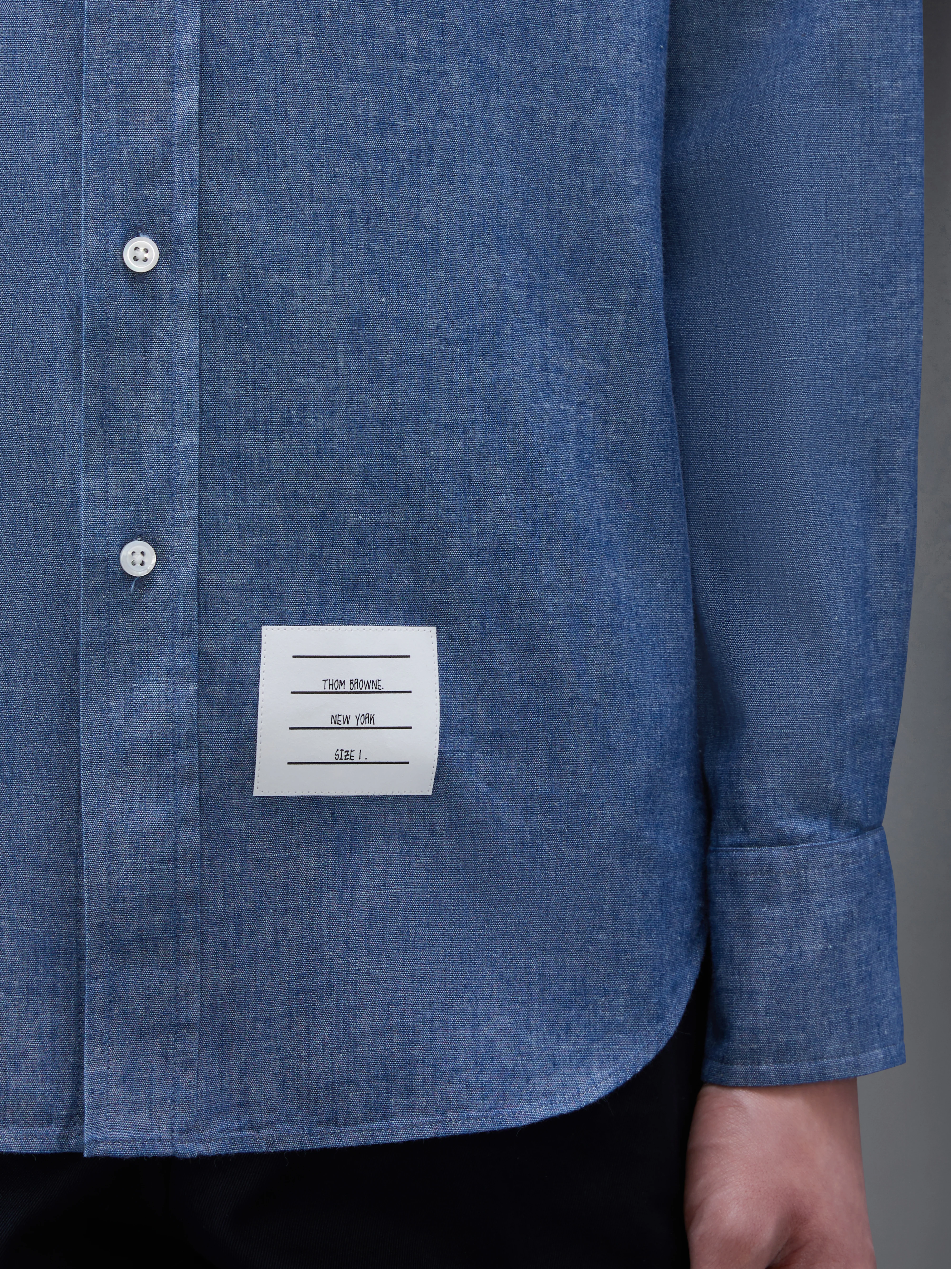 CHAMBRAY 4-BAR SHIRT - Image 6