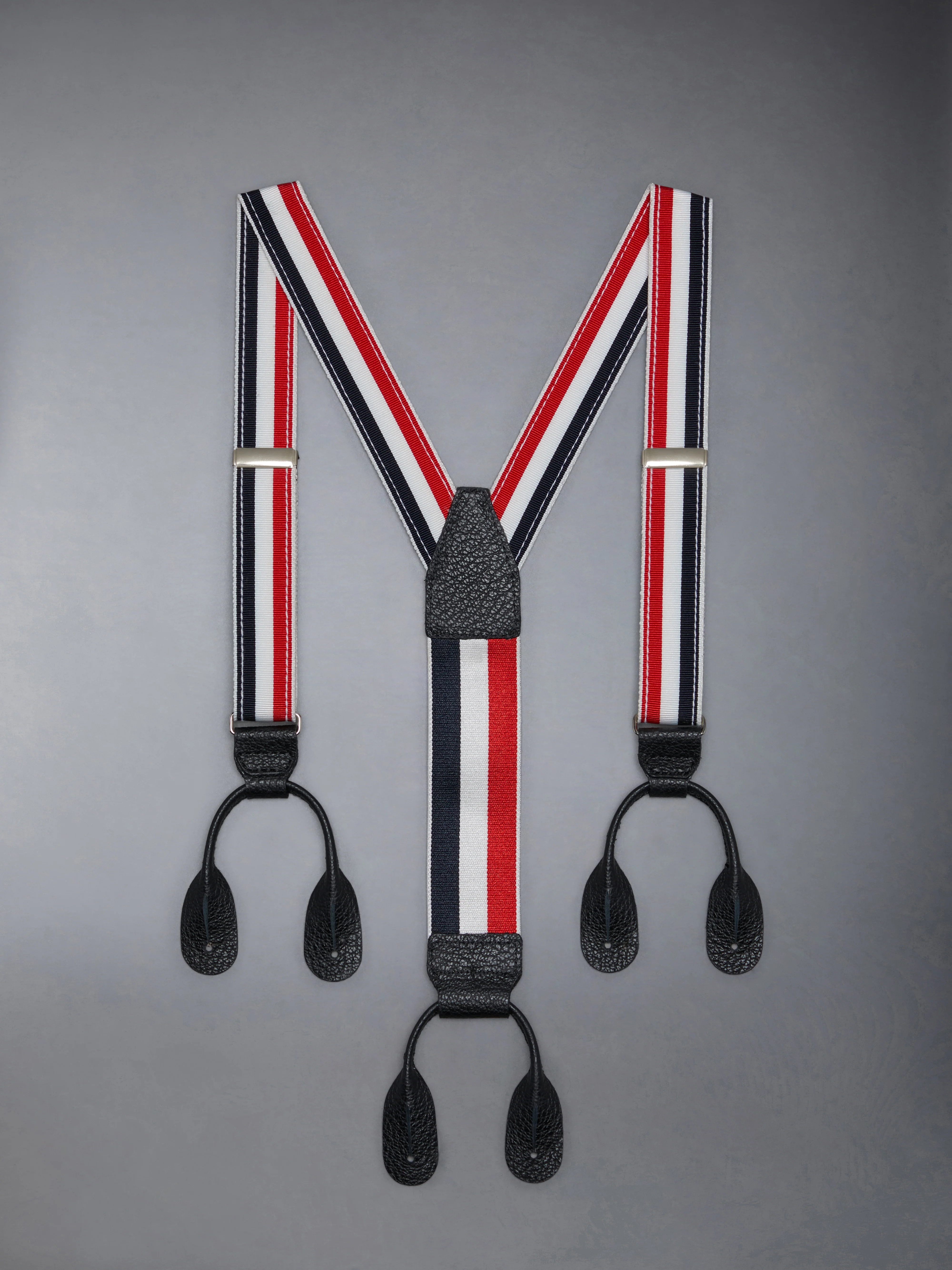 Children's 24mm Poly Grosgrain Stripe Suspender - Image 2