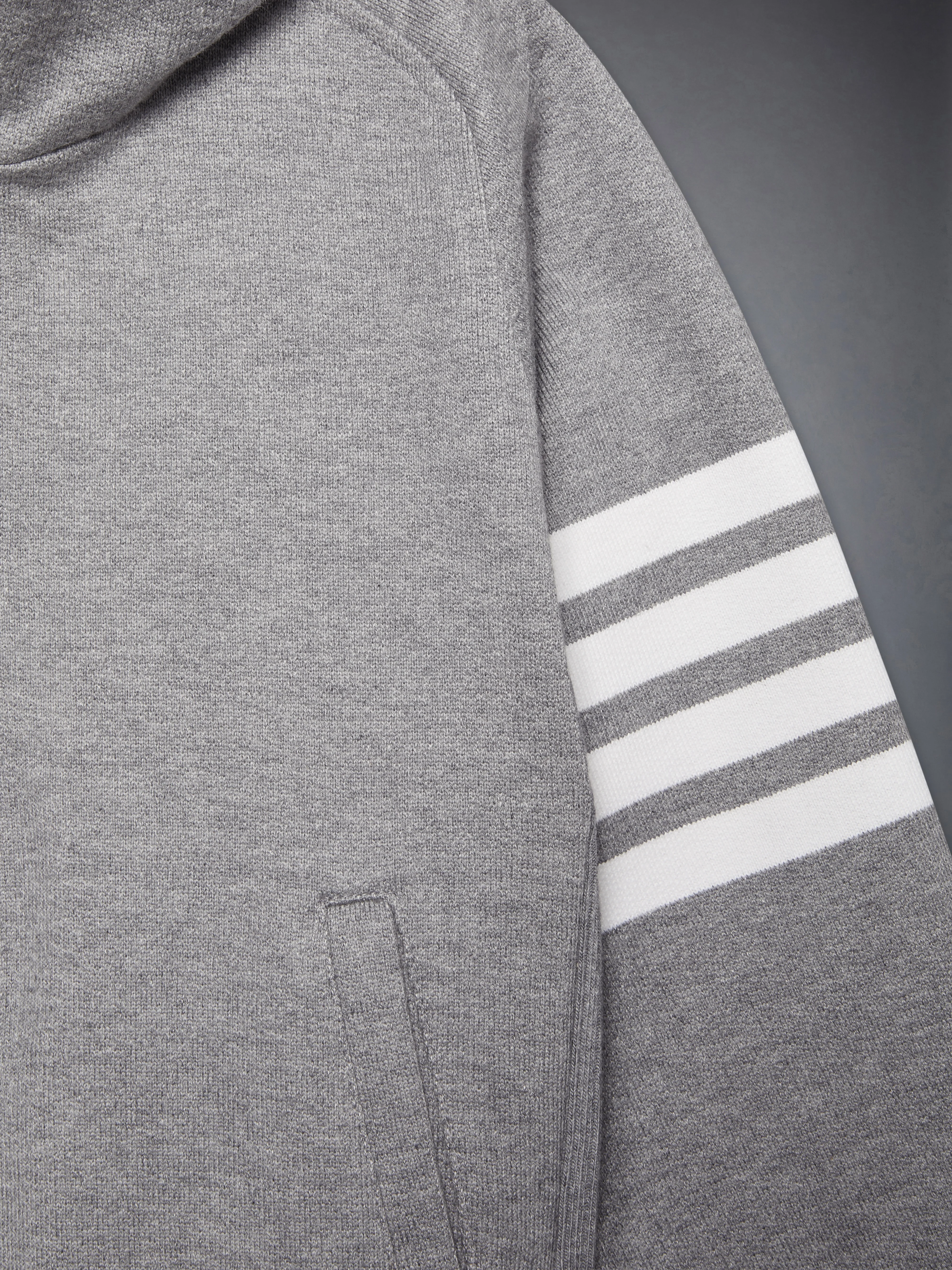 CHILDREN'S CLASSIC LOOPBACK 4-BAR FULL ZIP HOODIE - Image 3