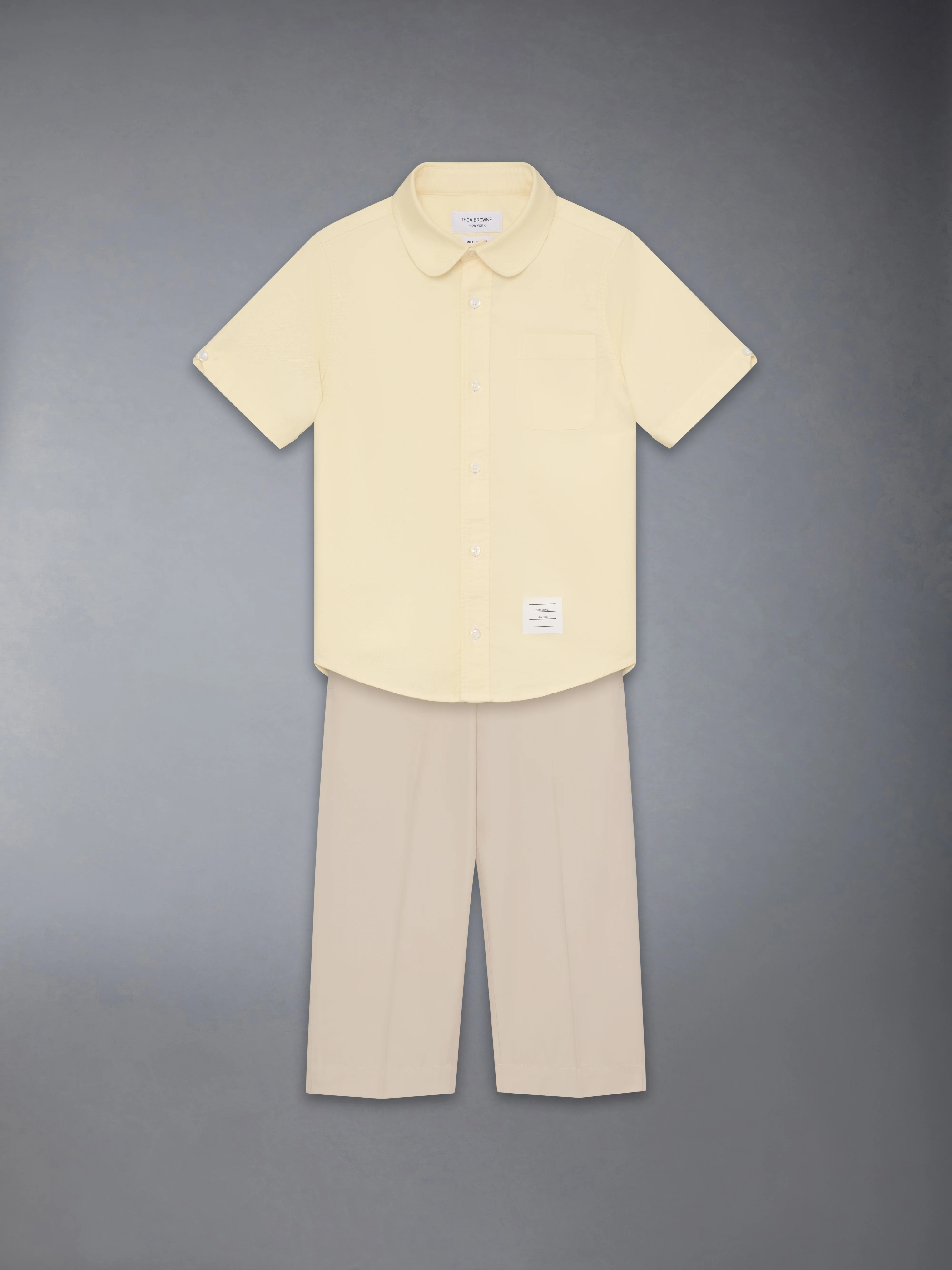 CHILDREN'S OXFORD SHORT SLEEVE SHIRT - Image 2