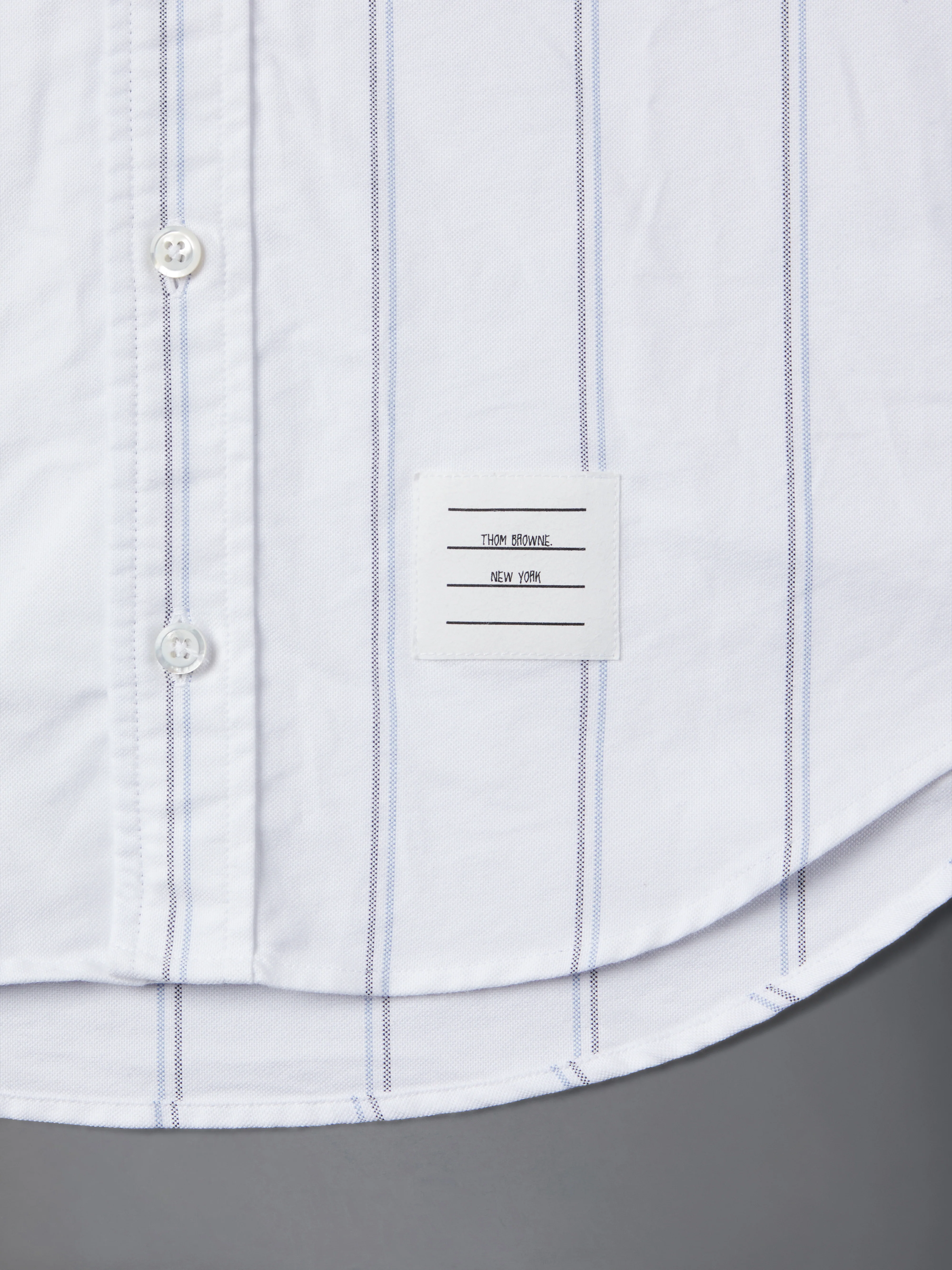 CHILDREN'S SHADOW STRIPE ARMBAND OXFORD SHIRT - Image 4