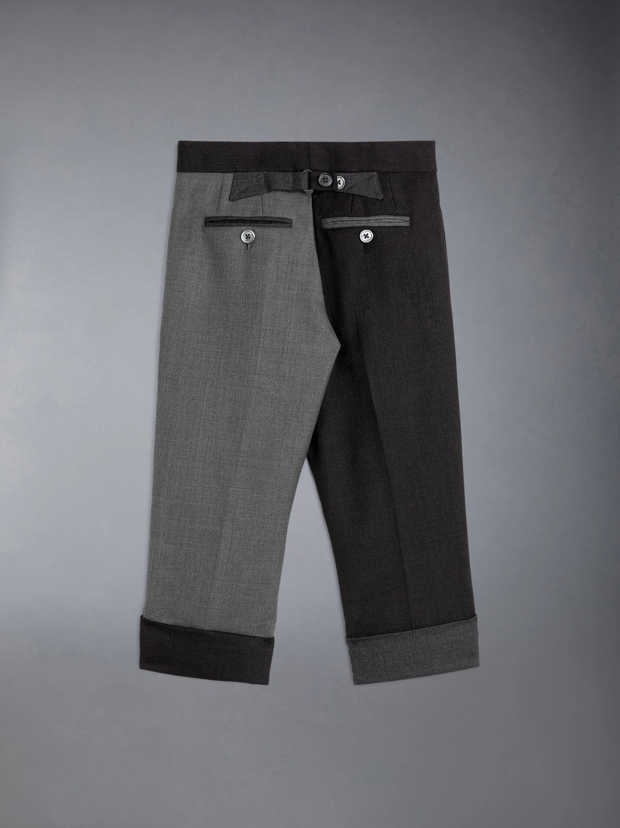 CHILDREN'S TWILL CLASSIC BACKSTRAP TROUSERS - Image 2