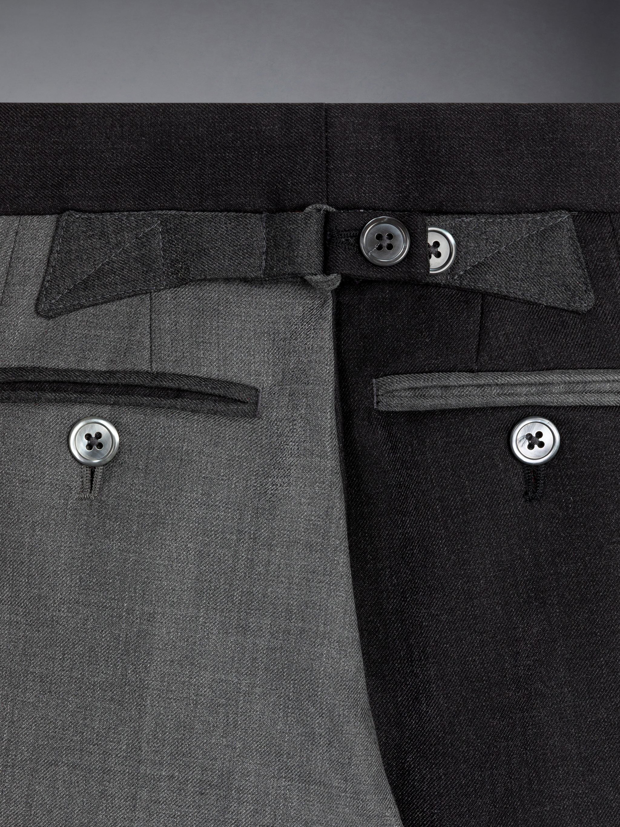 CHILDREN'S TWILL CLASSIC BACKSTRAP TROUSERS - Image 3