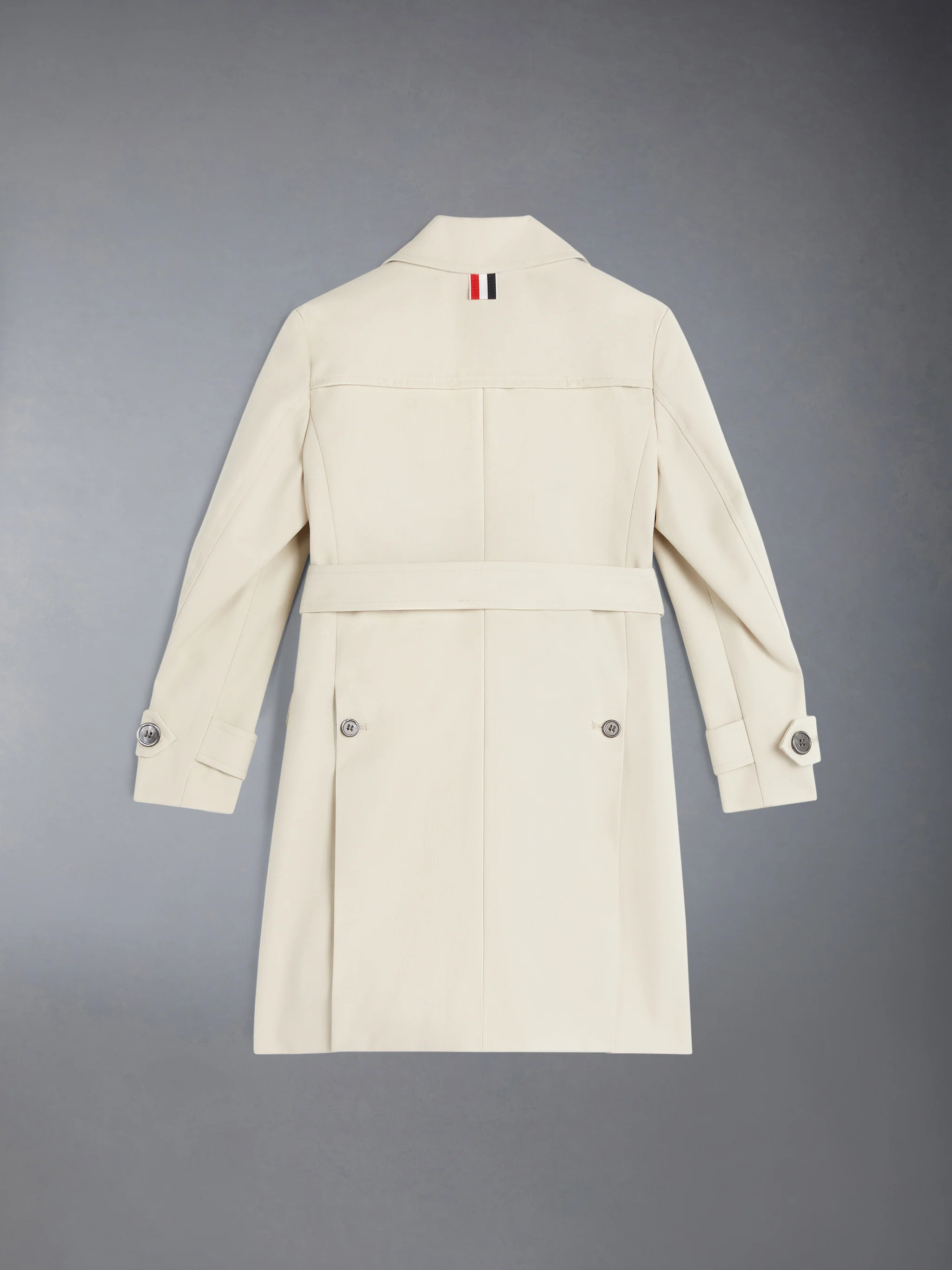 CHILDREN'S WATERPROOF COTTON TWILL TRENCH COAT - Image 2