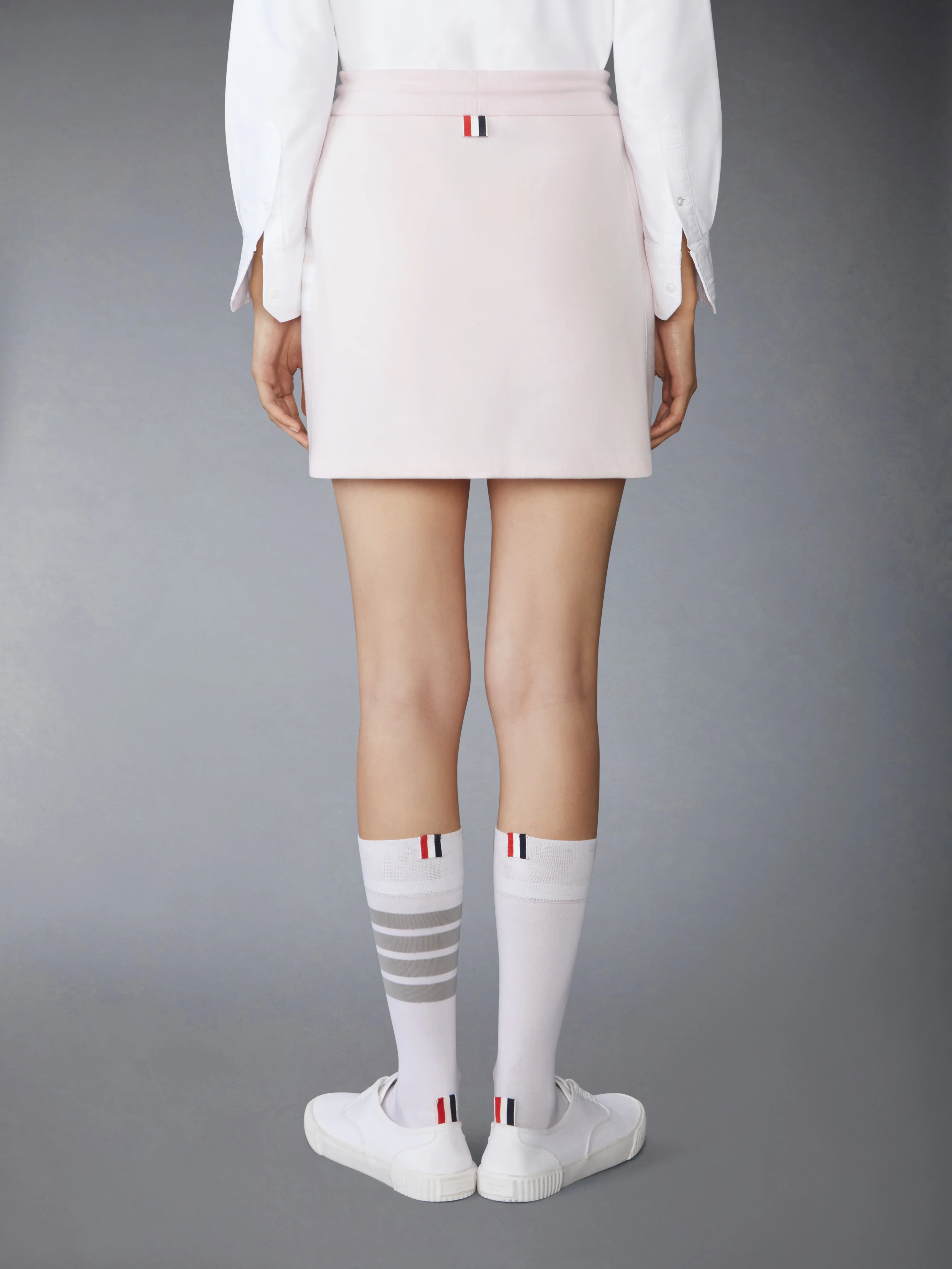 CLASSIC 4-BAR JERSEY MINI SKIRT - Image 3