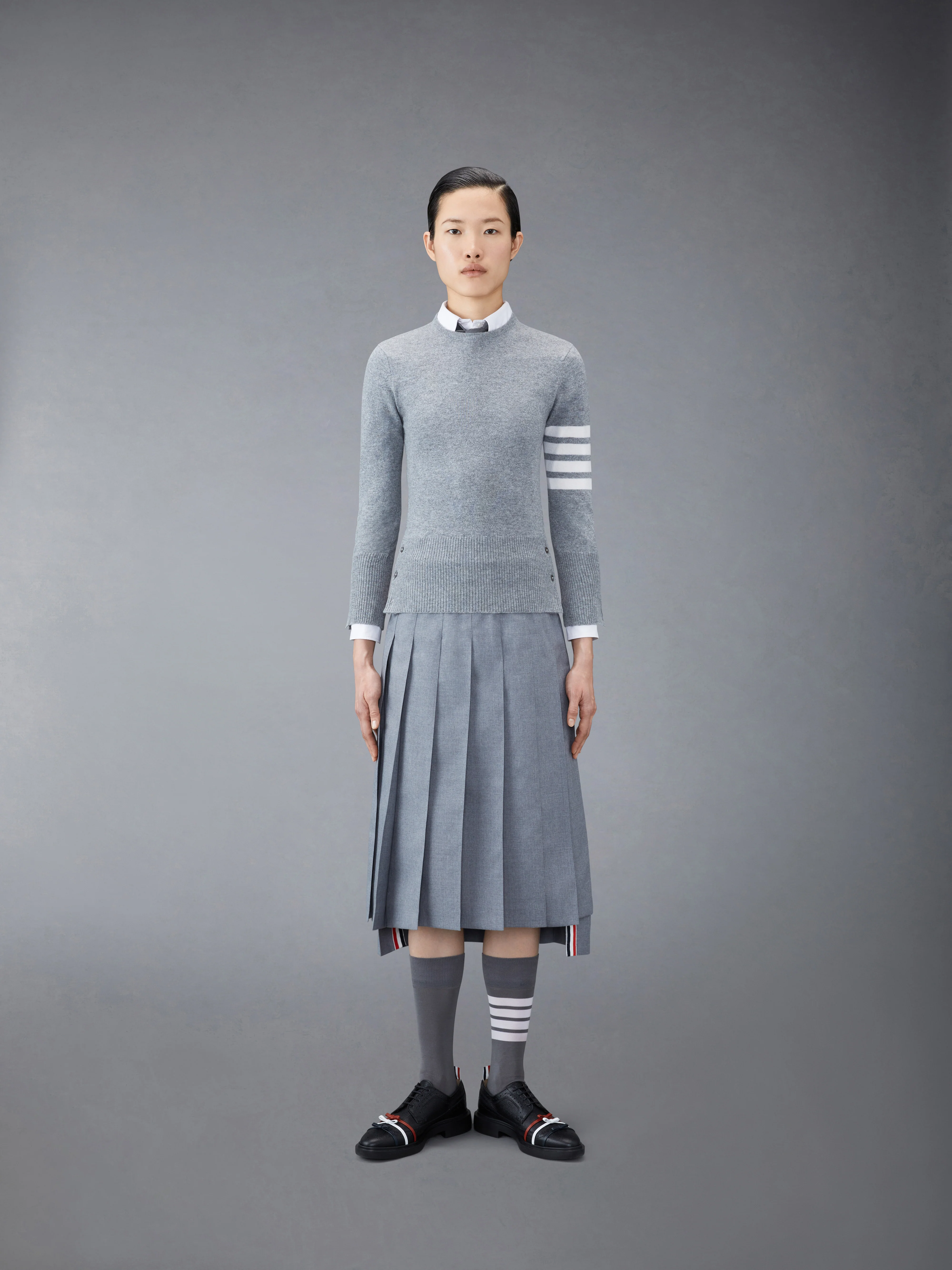 CLASSIC CASHMERE 4-BAR PULLOVER - Image 3