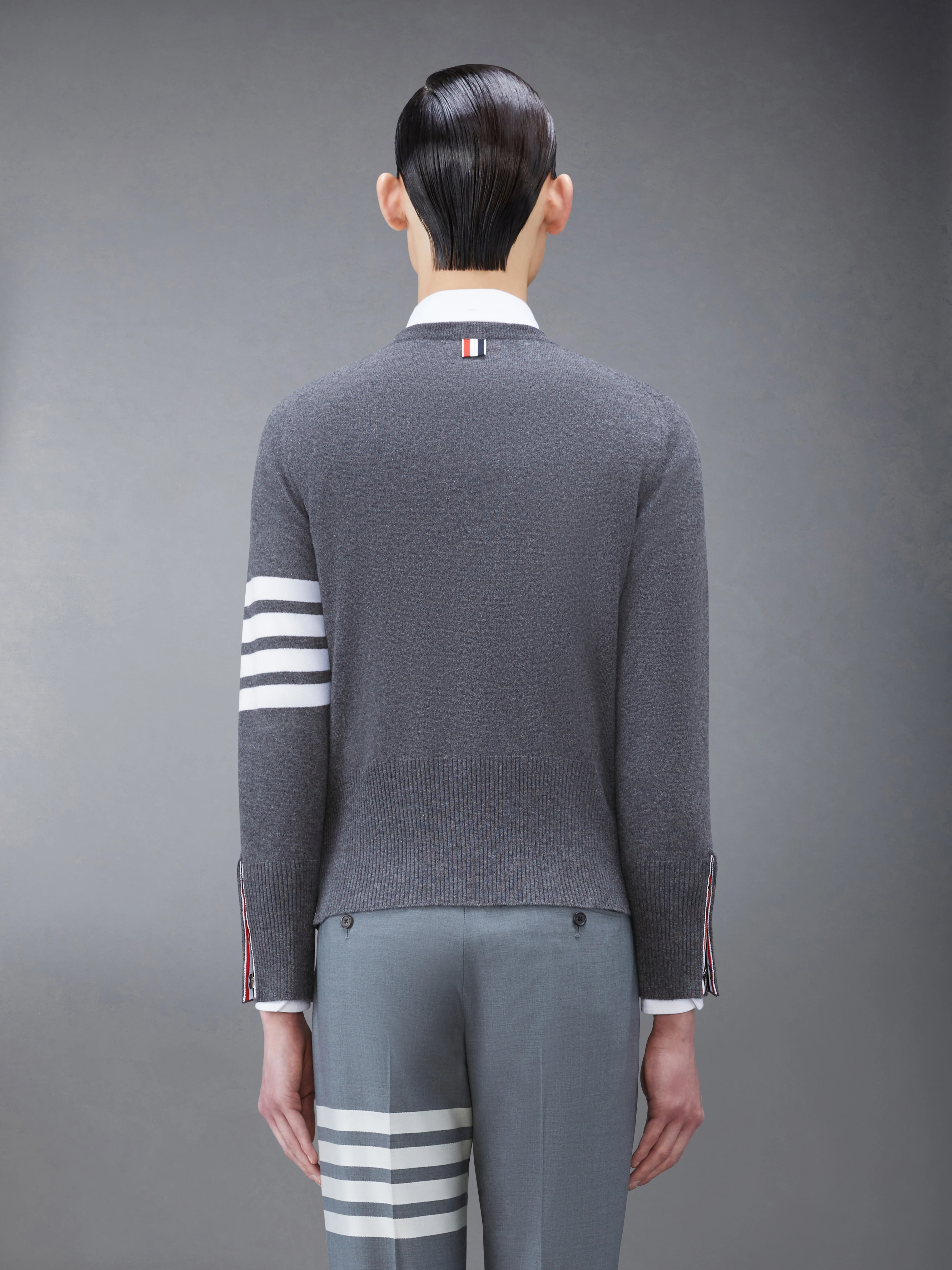 CLASSIC CASHMERE 4-BAR PULLOVER - Image 2
