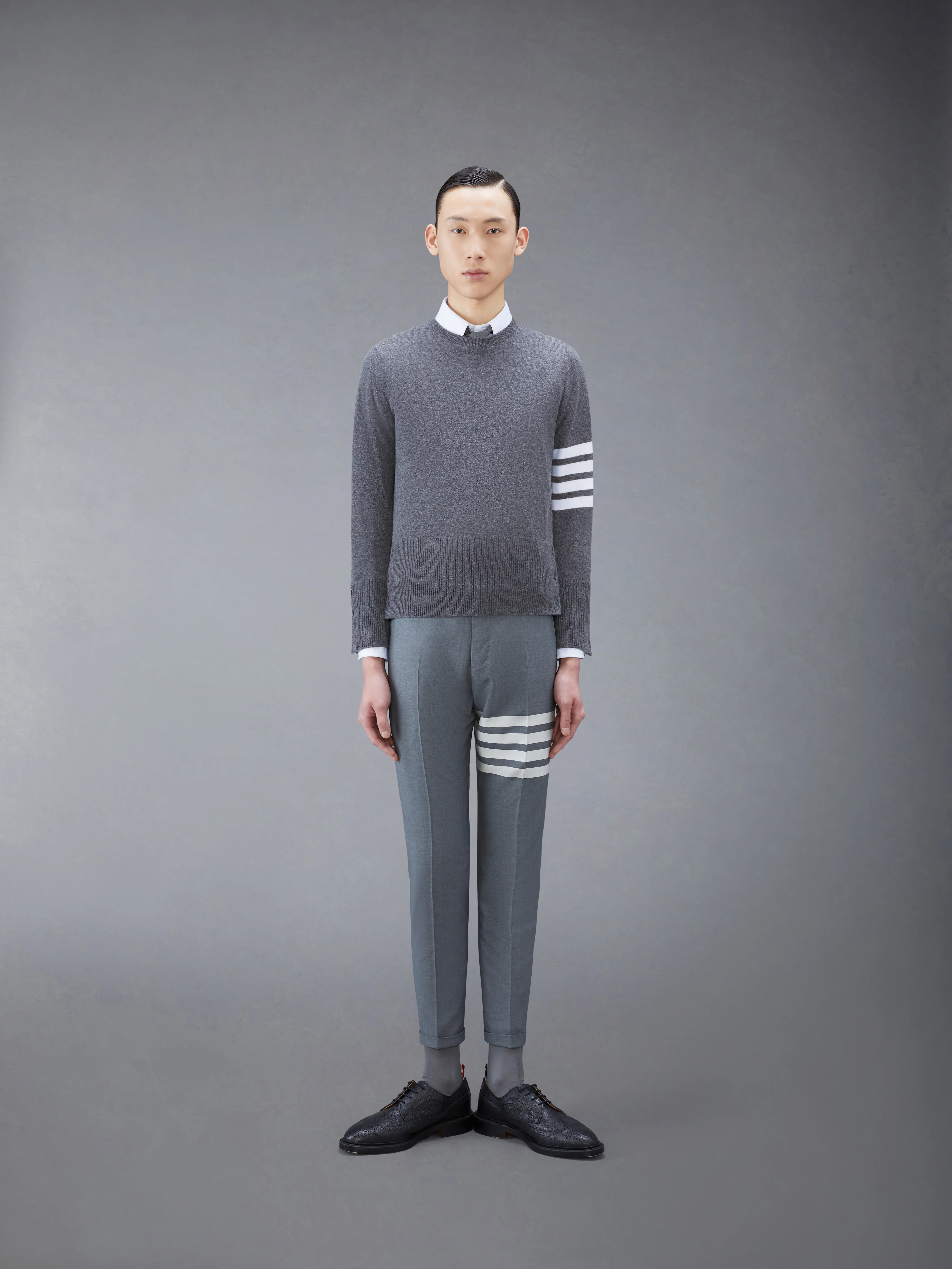 CLASSIC CASHMERE 4-BAR PULLOVER - Image 3