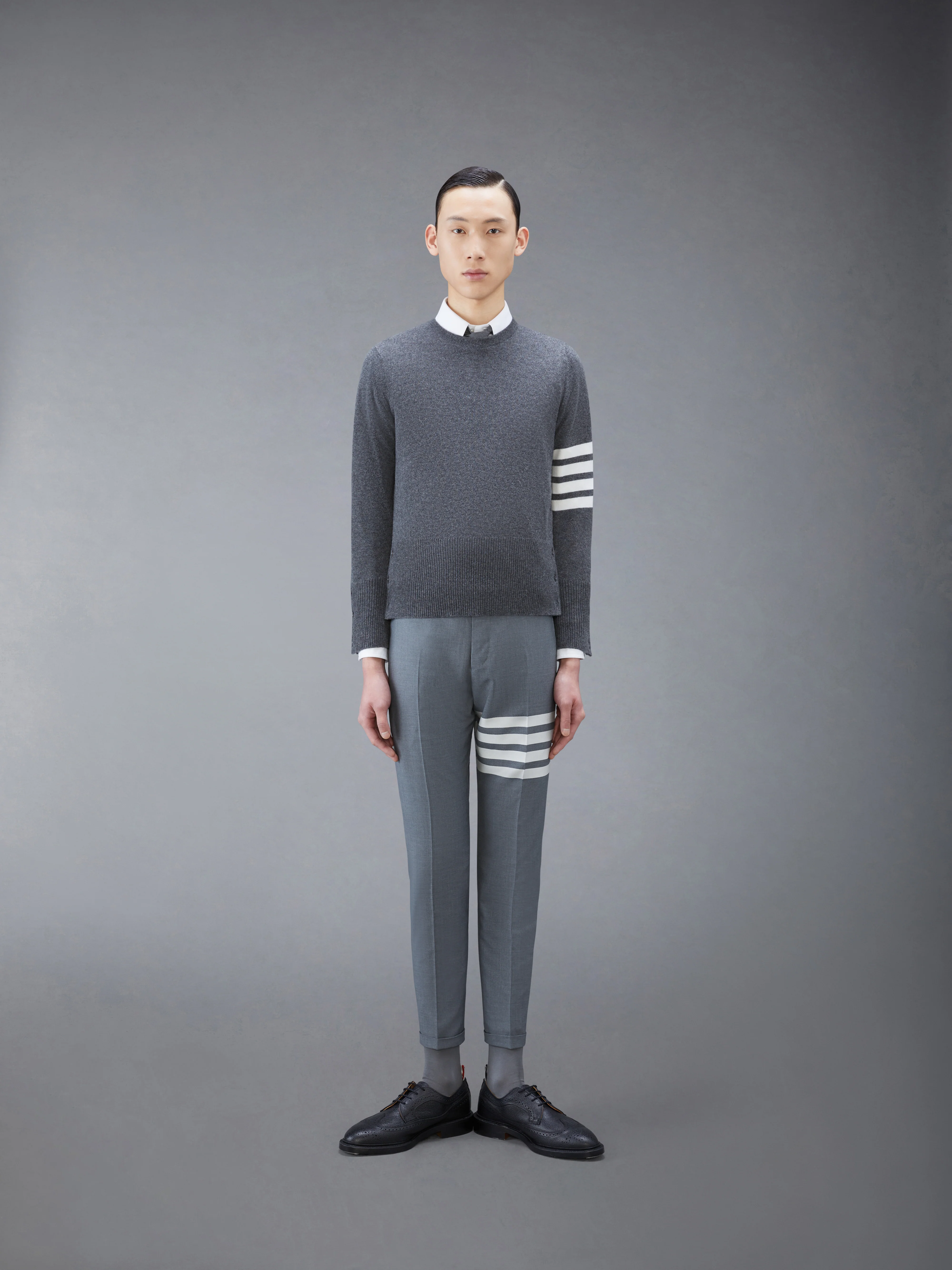 CLASSIC CASHMERE 4-BAR PULLOVER - Image 3