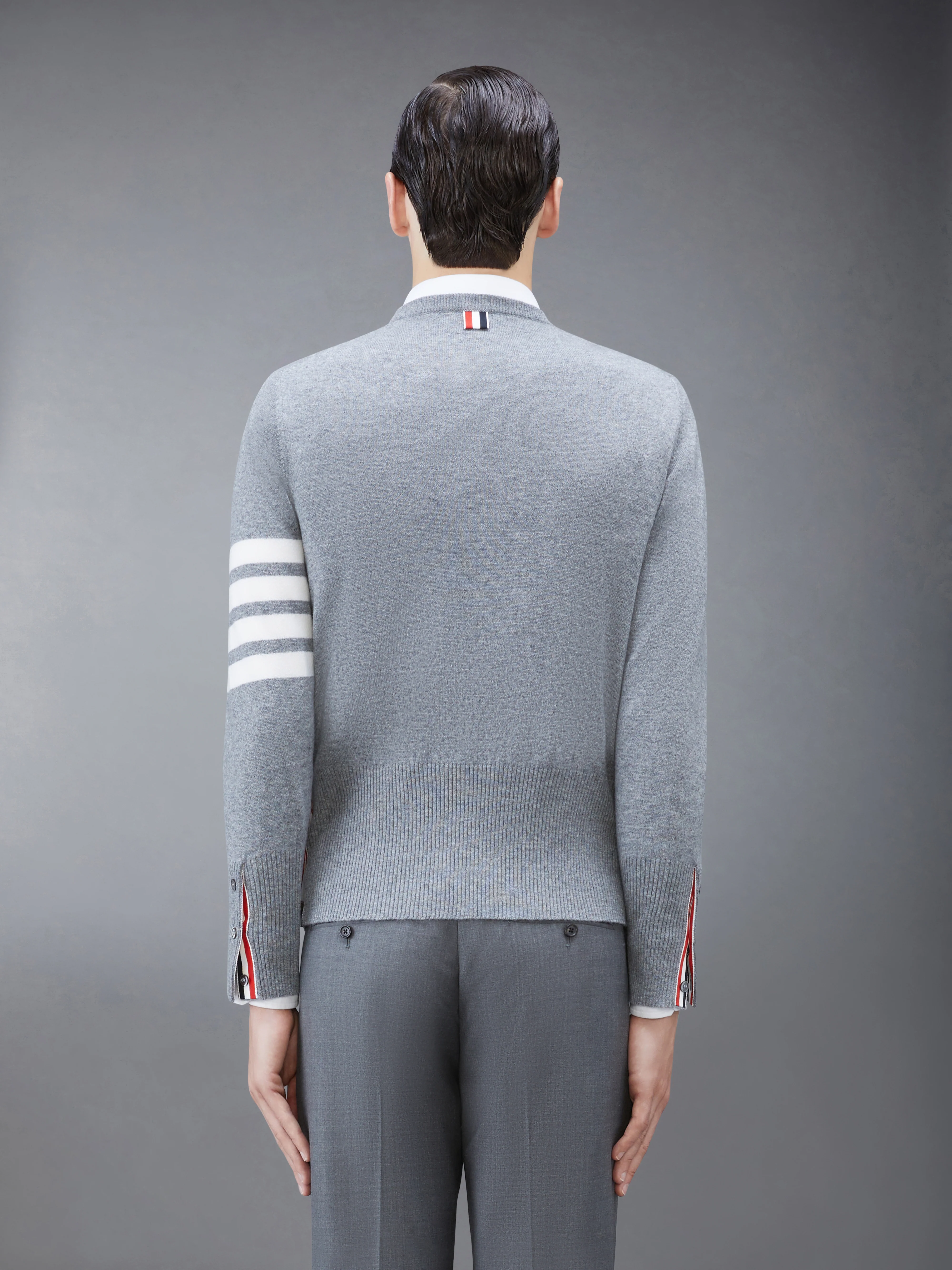 CLASSIC CASHMERE 4-BAR PULLOVER - Image 2