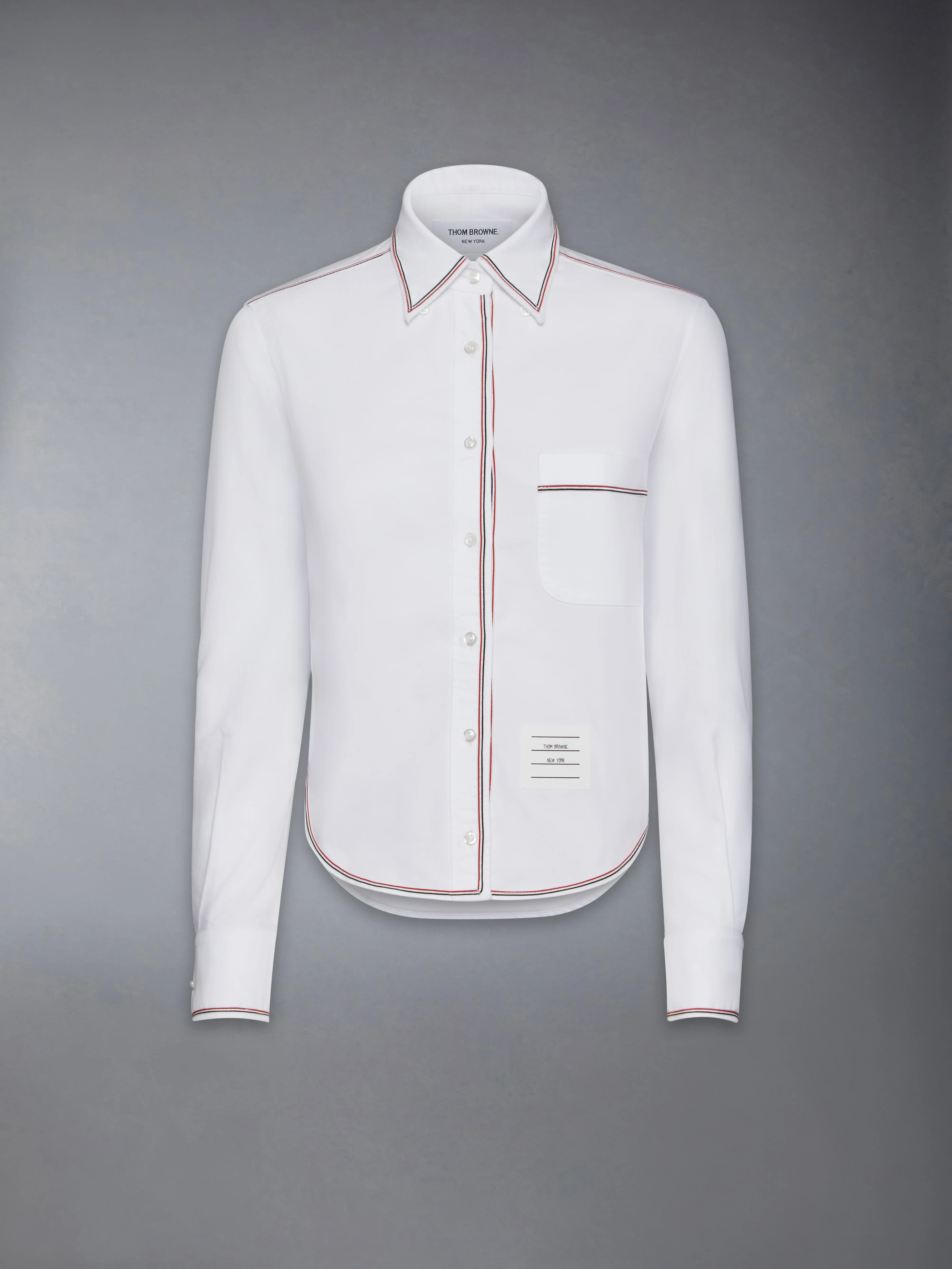 CLASSIC LONG SLEEVE CROPPED SHIRT - Image 6