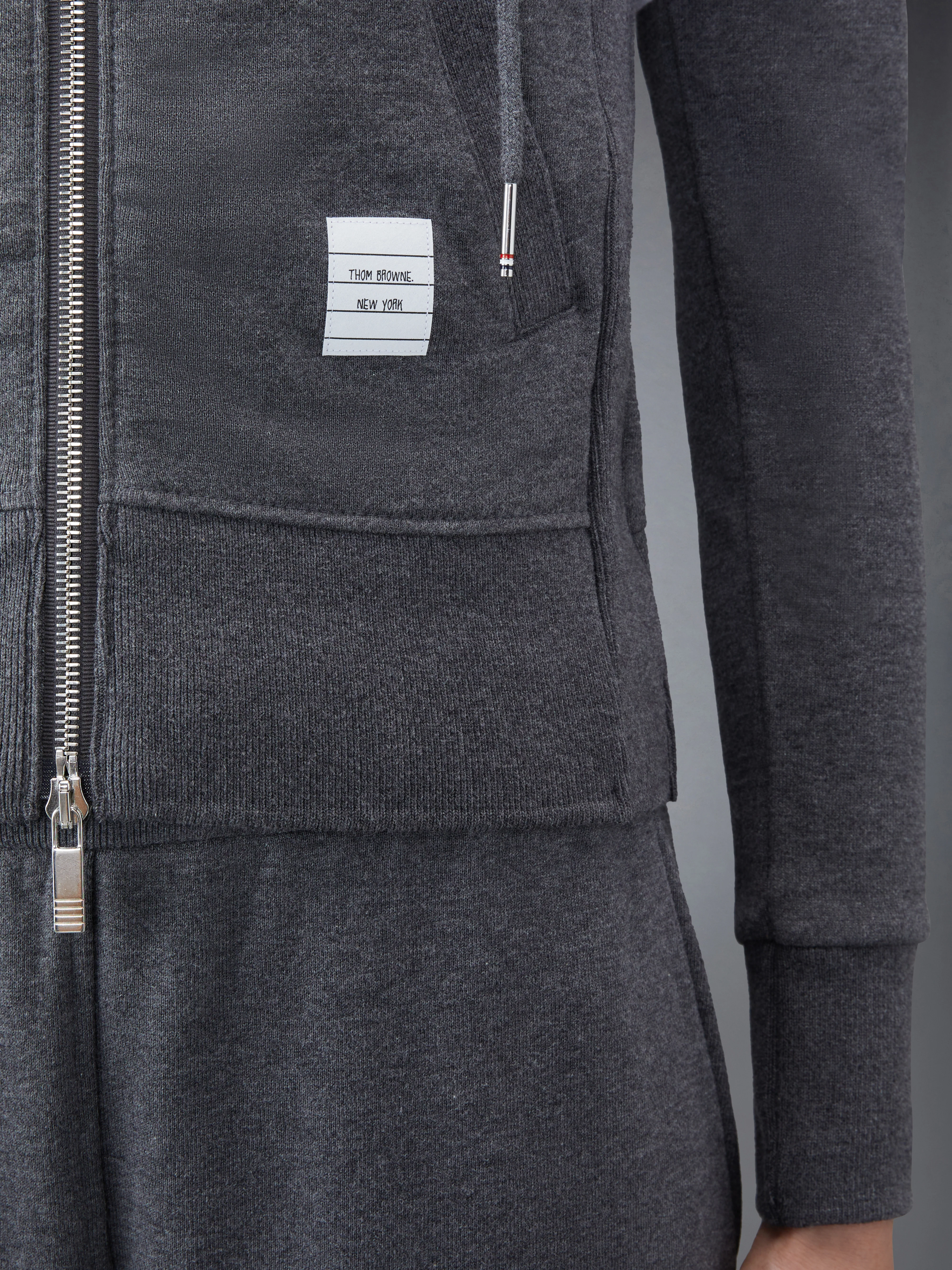 CLASSIC LOOPBACK 4-BAR ZIP HOODIE - Image 5