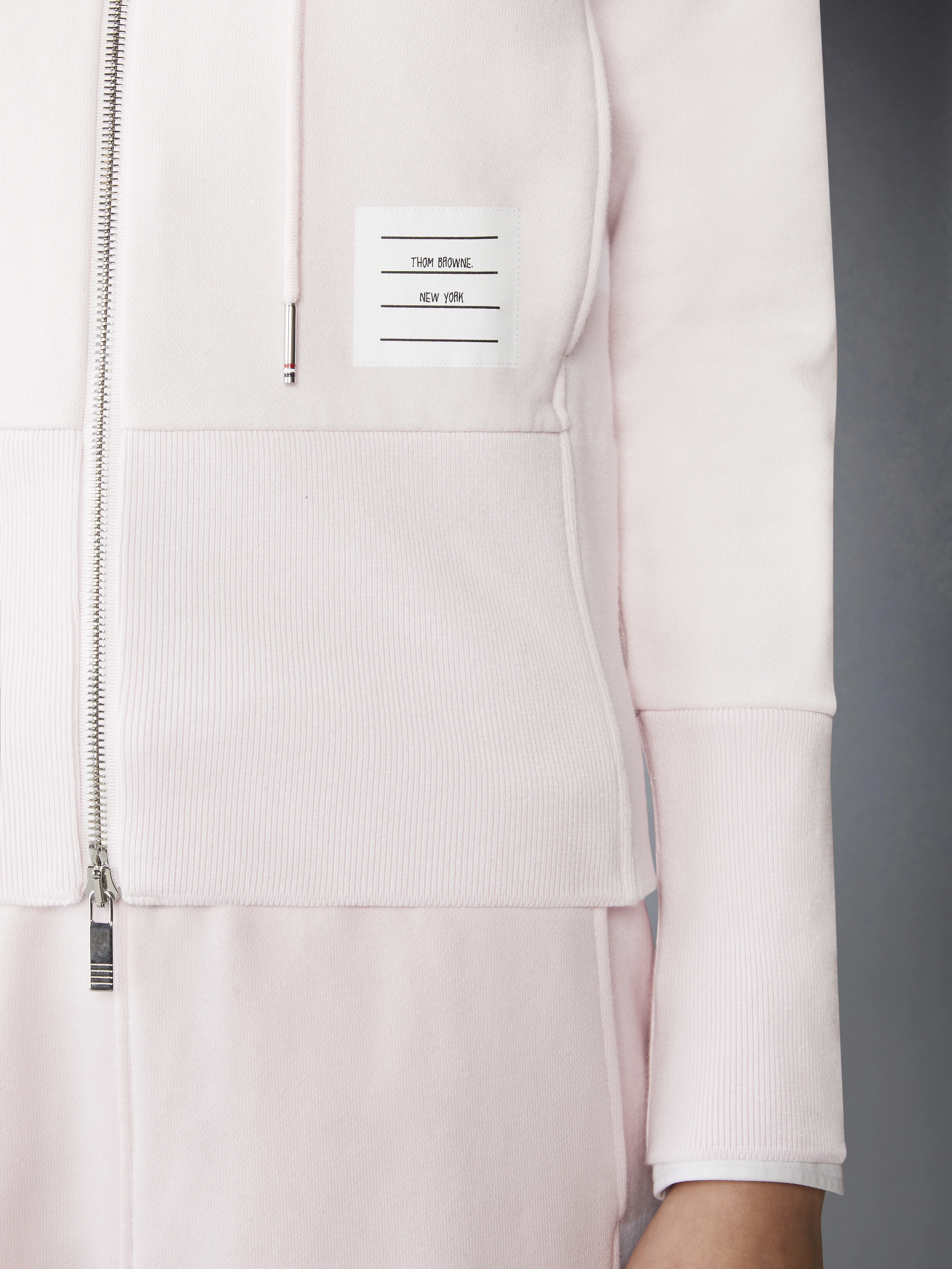 CLASSIC LOOPBACK 4-BAR ZIP UP HOODIE - Image 4