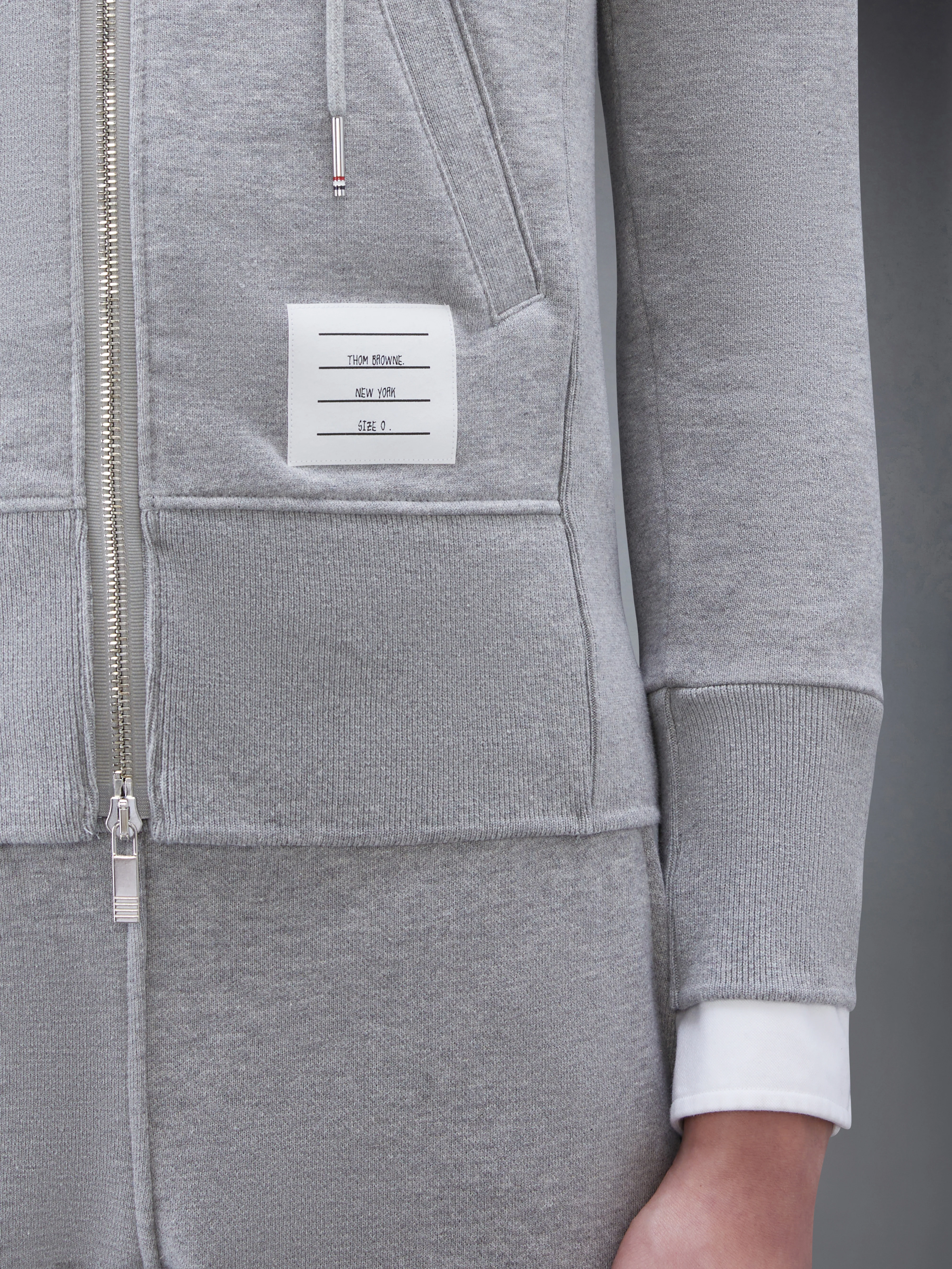 CLASSIC LOOPBACK 4-BAR ZIP UP HOODIE - Image 4