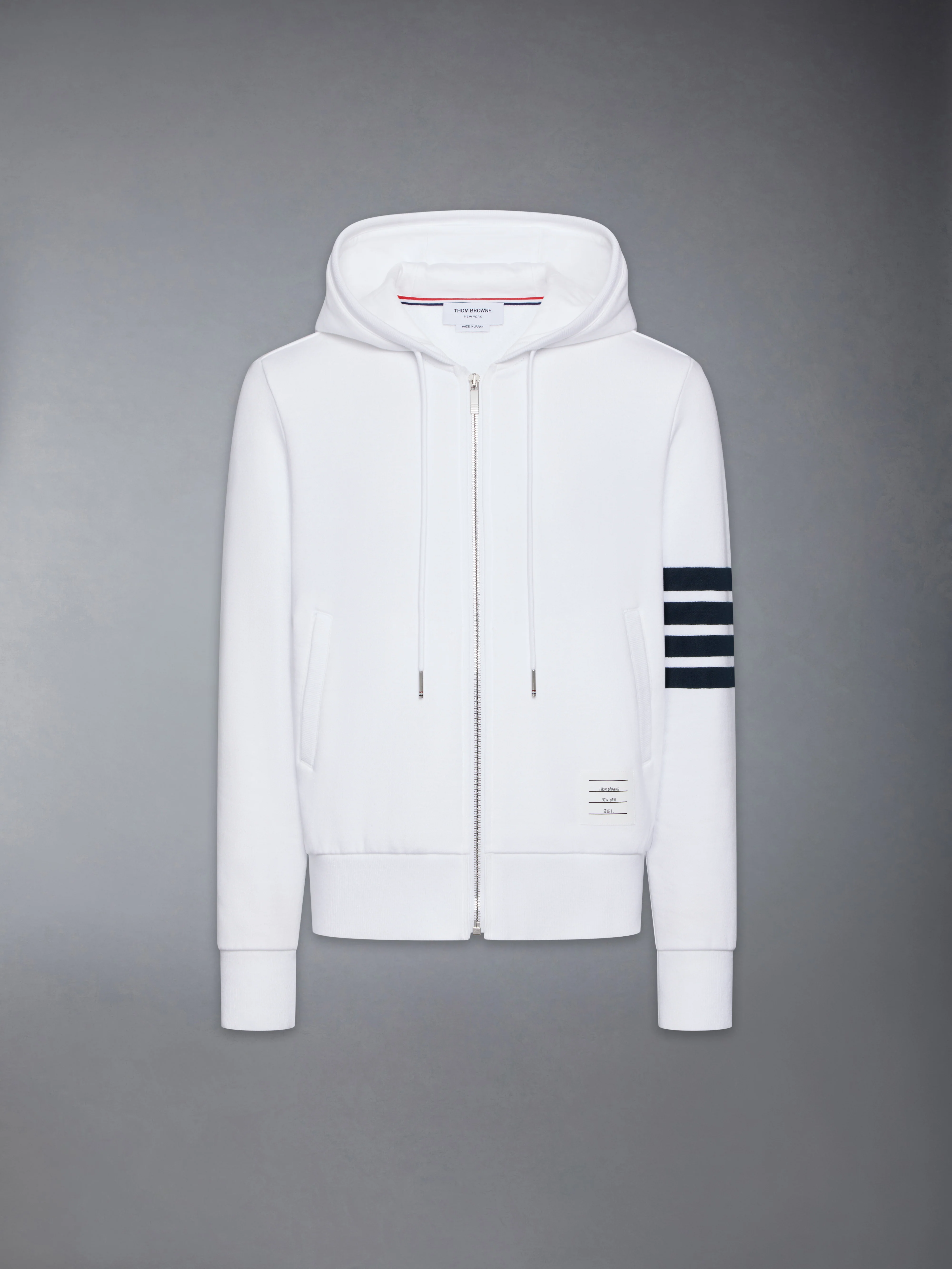 CLASSIC LOOPBACK 4-BAR ZIP UP HOODIE - Image 6