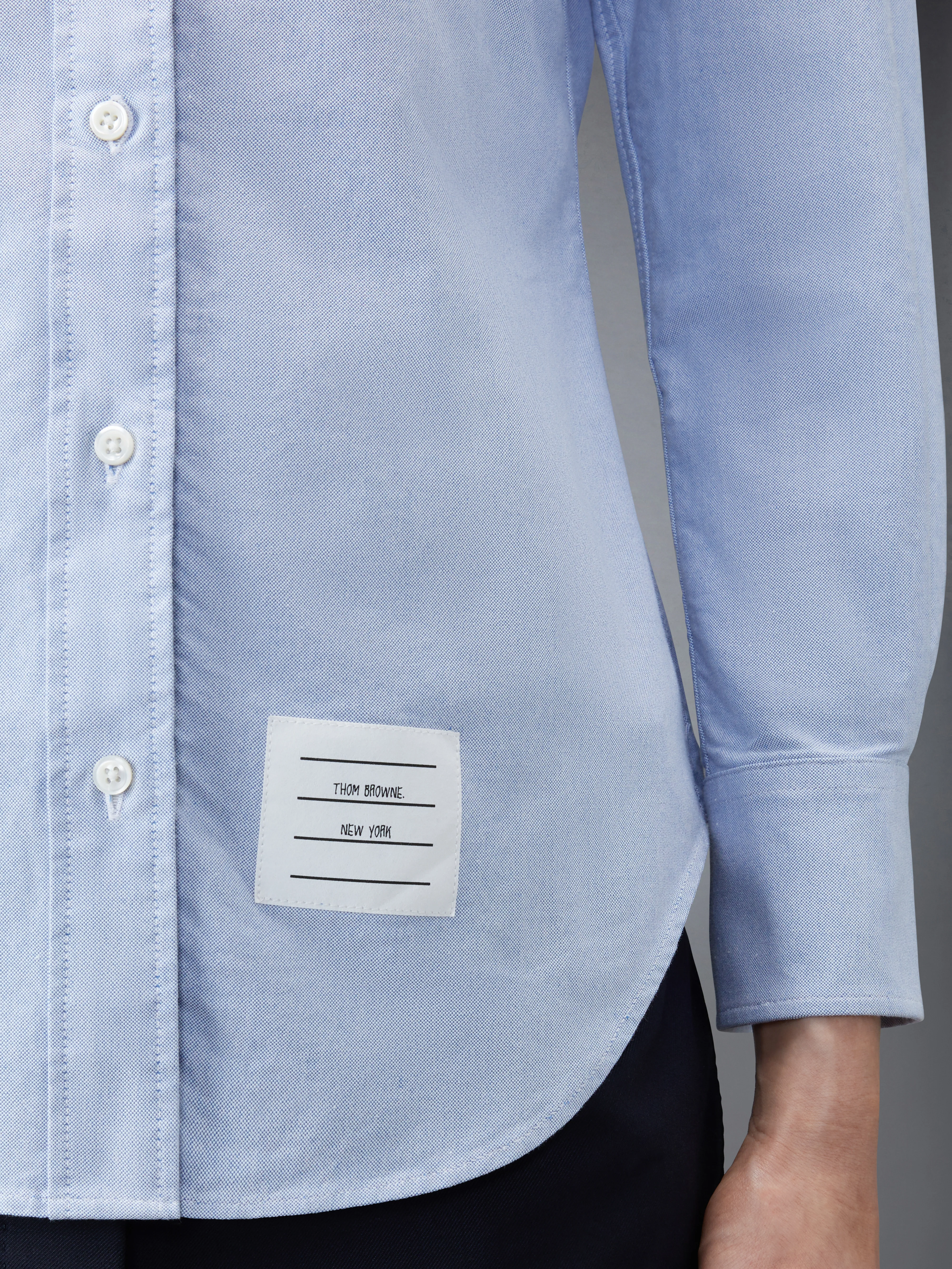 CLASSIC OXFORD GROSGRAIN PLACKET SHIRT - Image 6