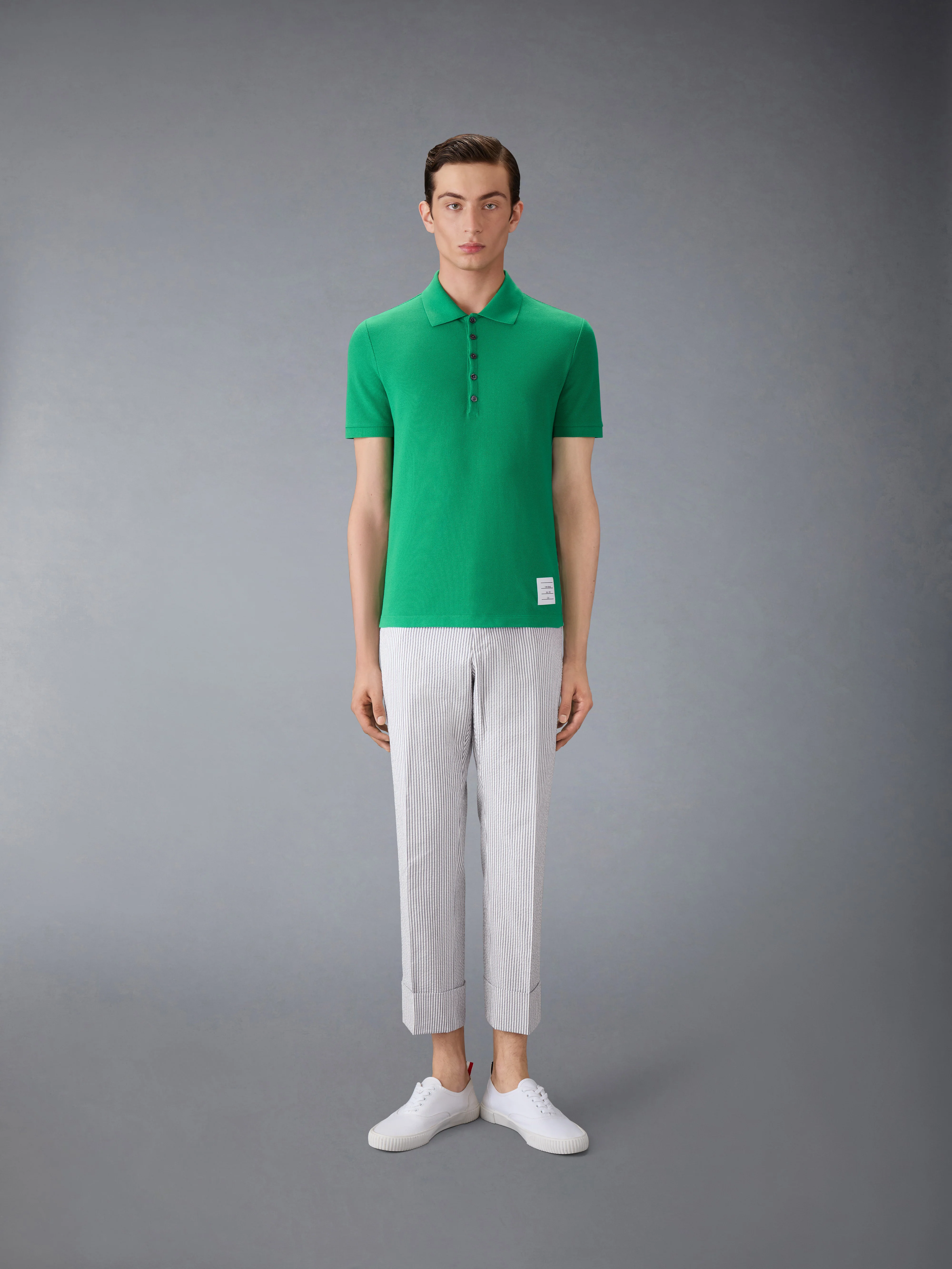 CLASSIC PIQUE 4-BAR POLO - Image 5