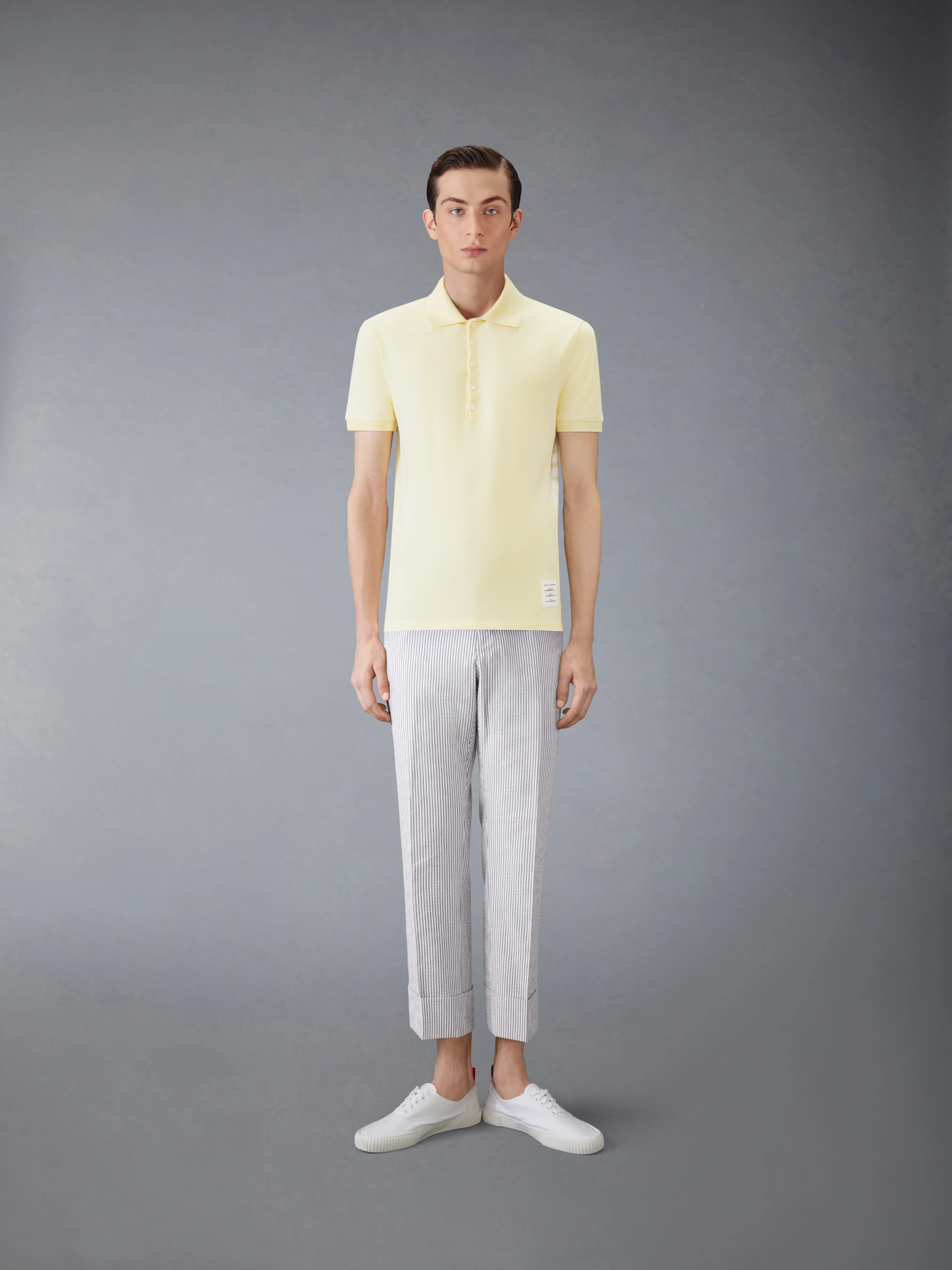 CLASSIC PIQUE 4-BAR POLO - Image 3