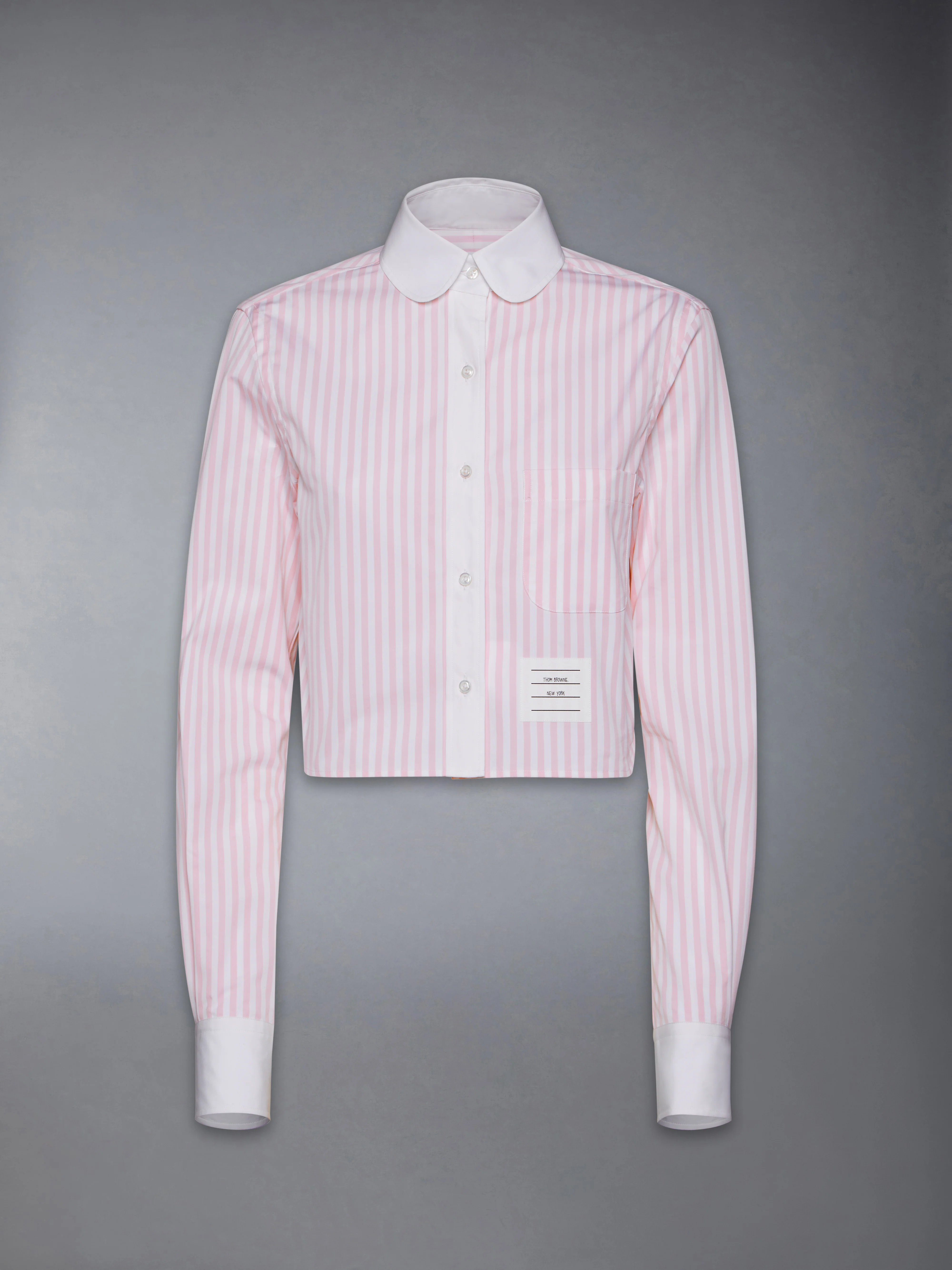 CLASSIC POPLIN CROPPED SHIRT - Image 6