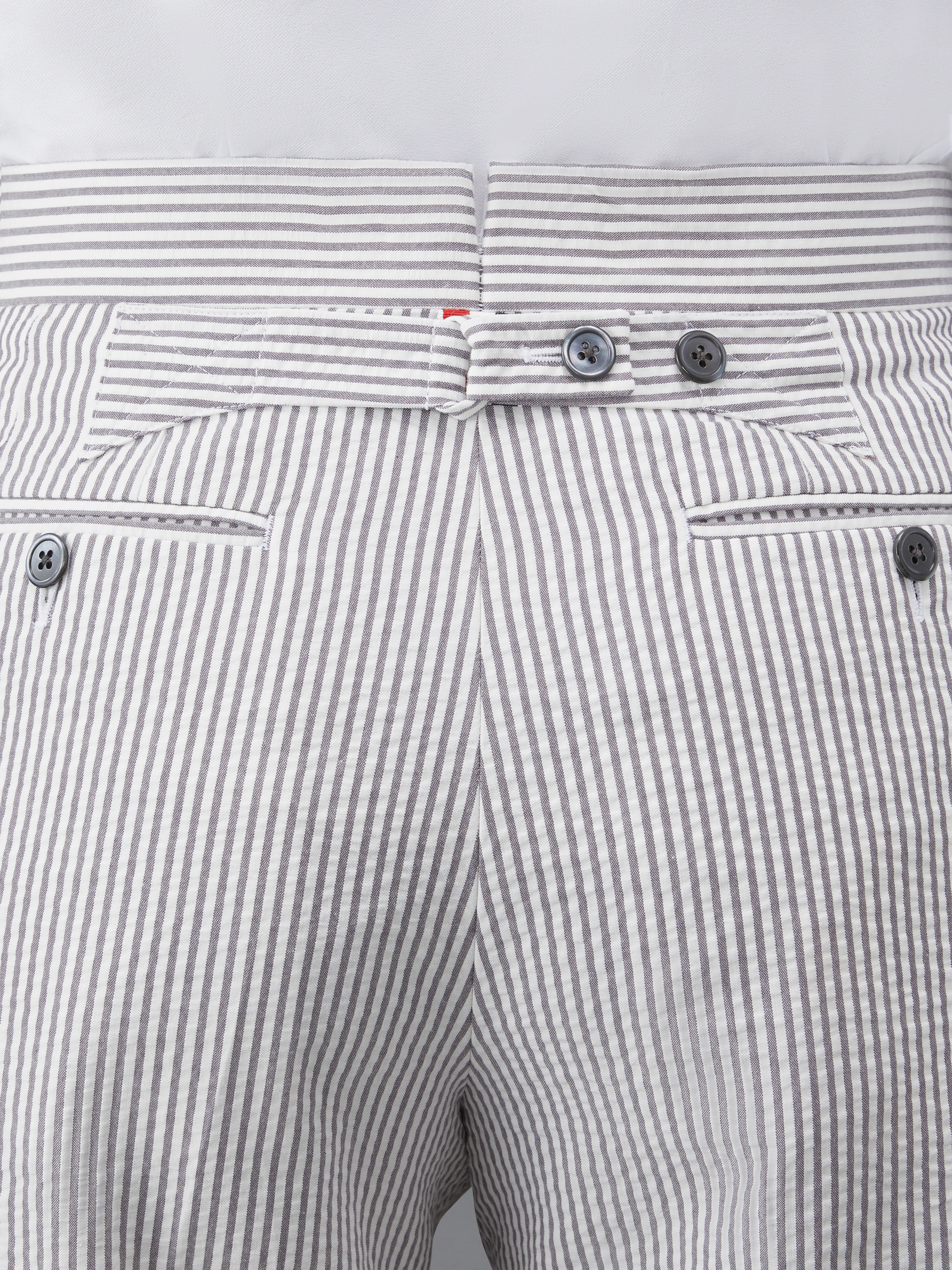 CLASSIC SEERSUCKER BACKSTRAP SHORTS - Image 4
