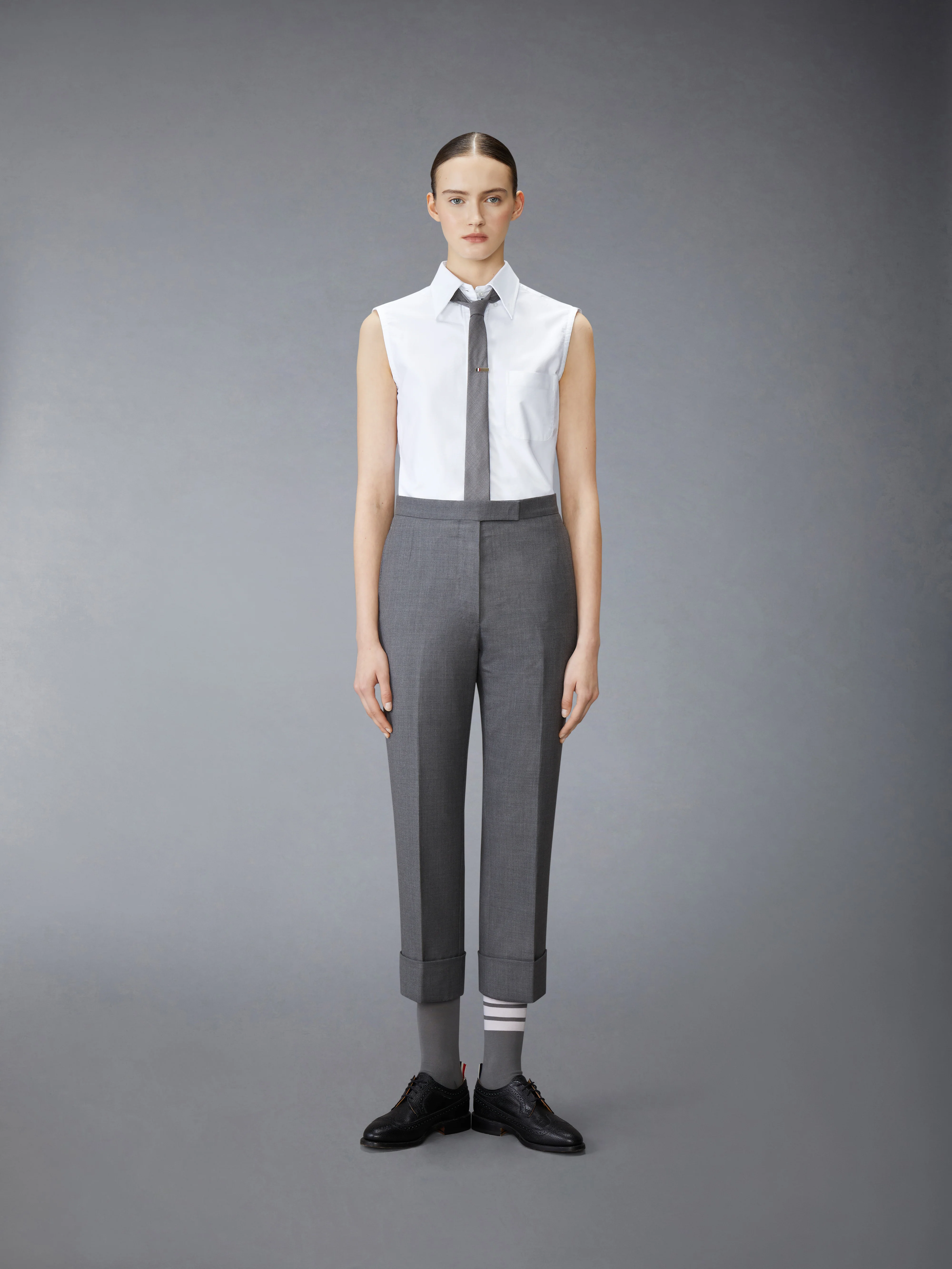 CLASSIC SLEEVELESS OXFORD SHIRT - Image 4