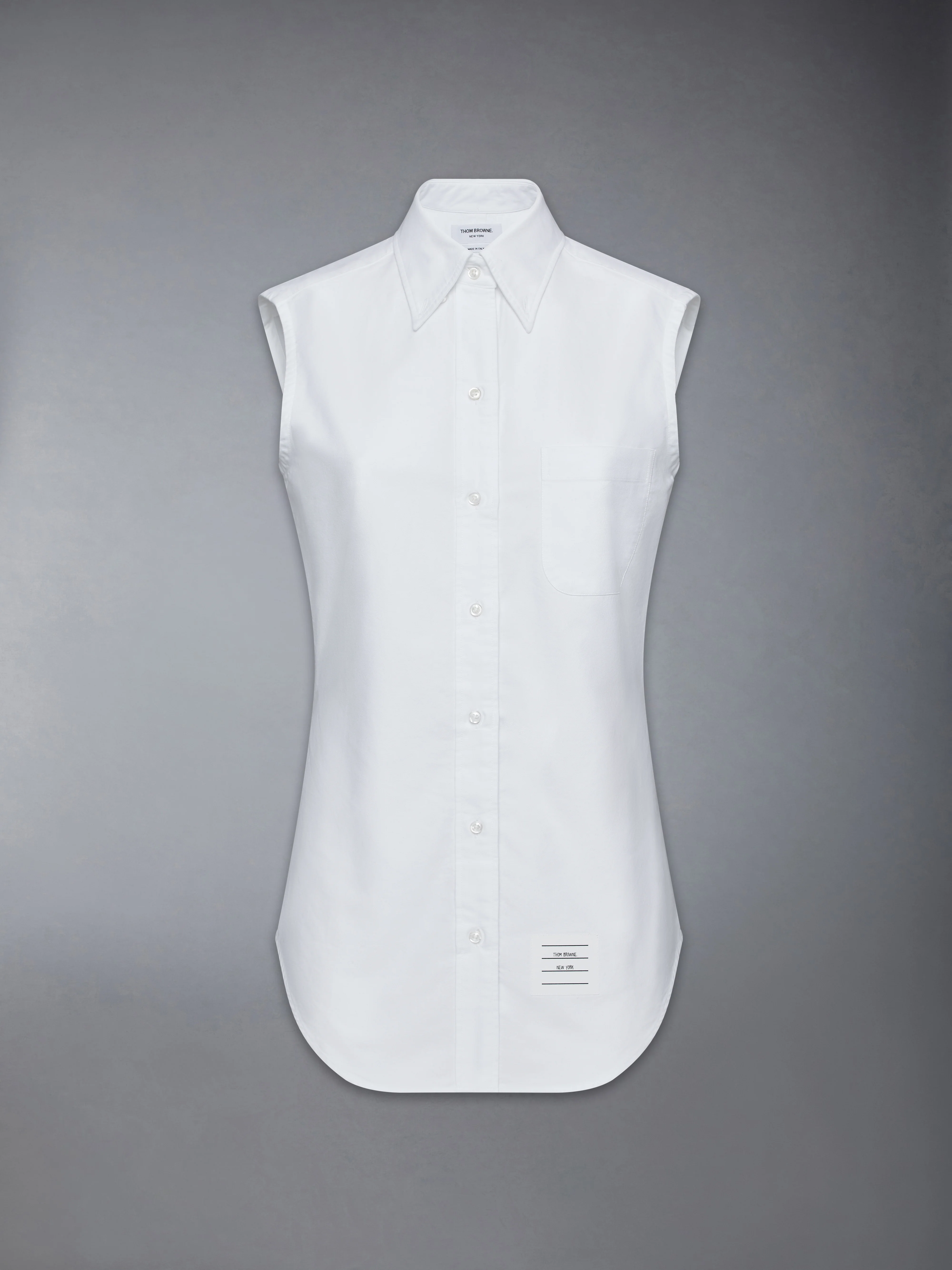 CLASSIC SLEEVELESS OXFORD SHIRT - Image 7