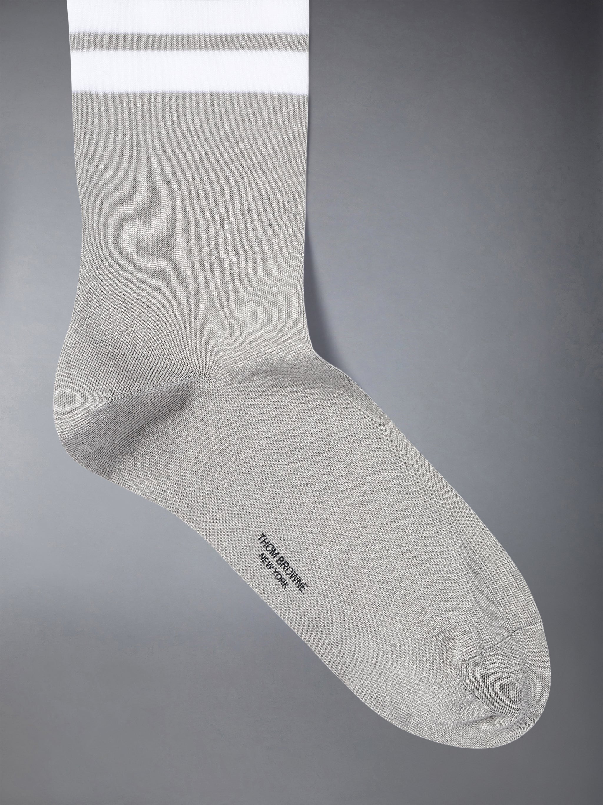 COTTON 4-BAR MID CALF SOCK - Image 2